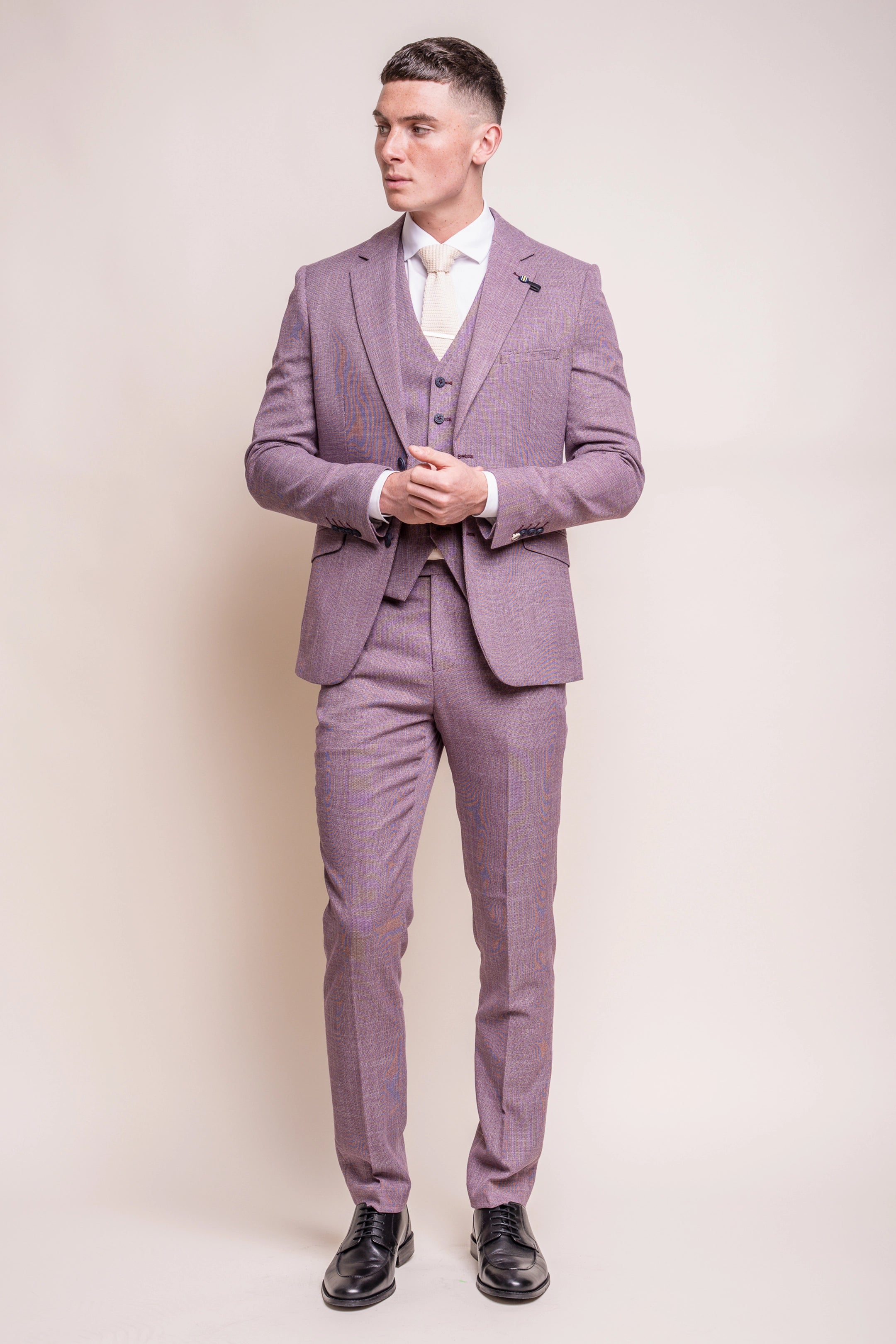 Miami Lilac Three Piece Suit
