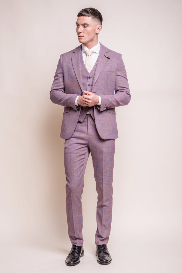 Miami Lilac Three Piece Suit