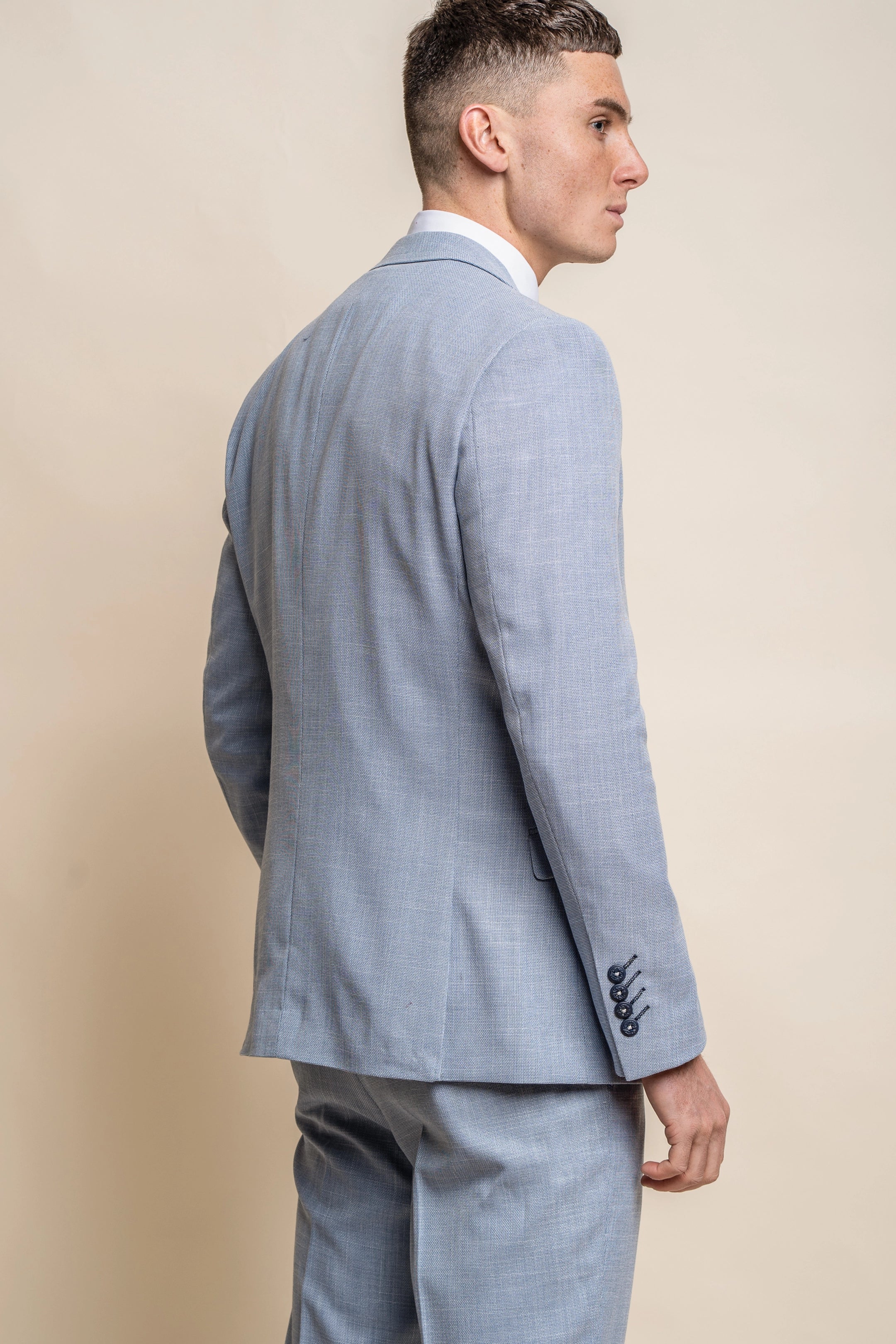 Miami Sky Three Piece Suit