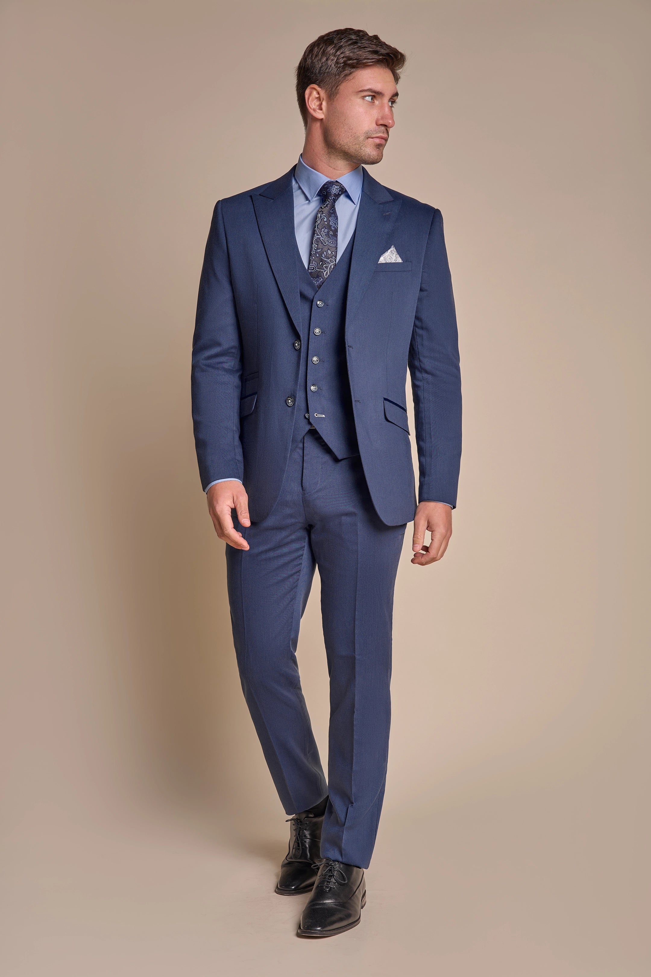 Specter Teal Three Piece Suit