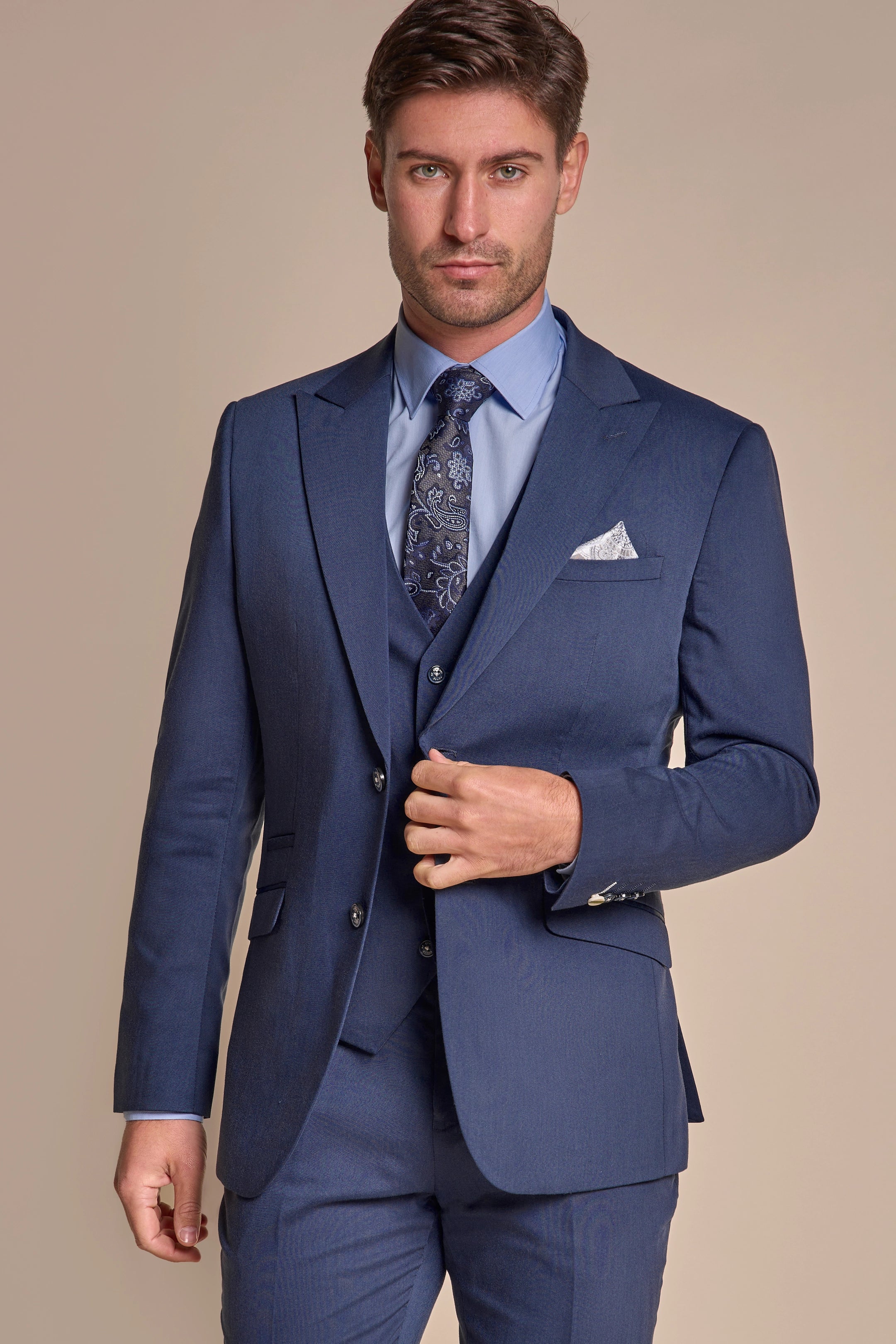 Specter Teal Three Piece Suit