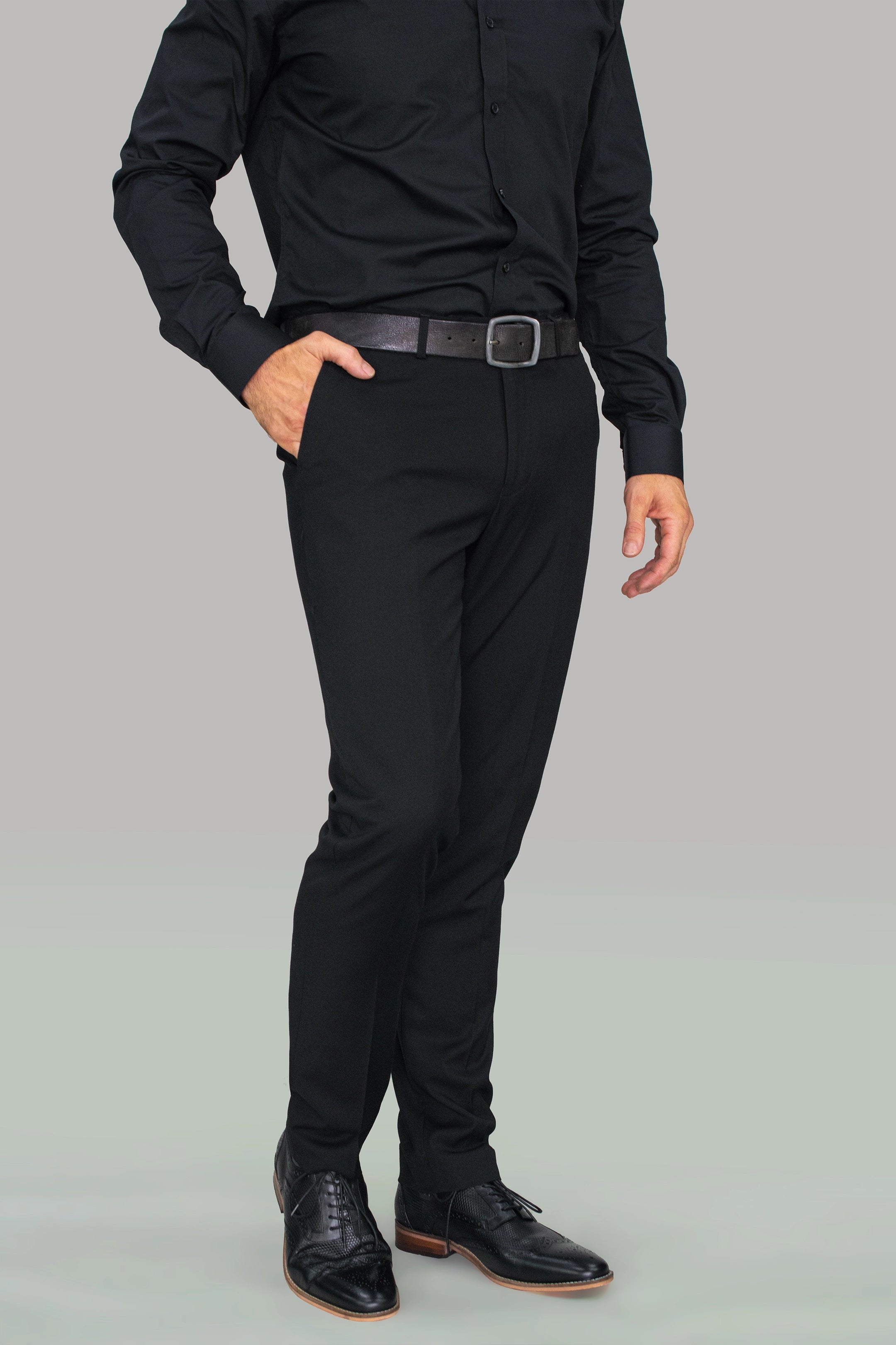 Marco Black Trousers