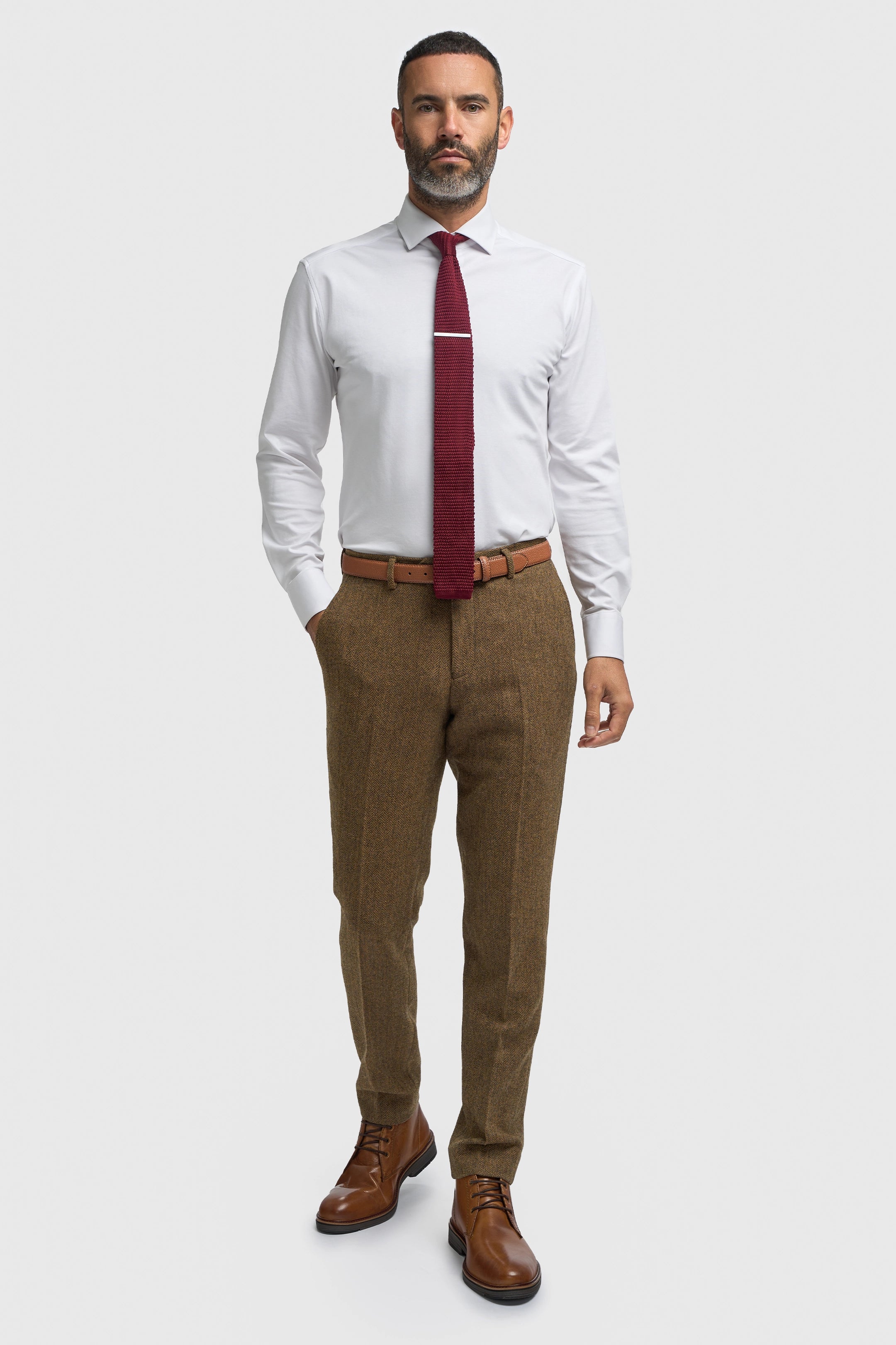 Thomas Brown Tweed Three Piece Suit