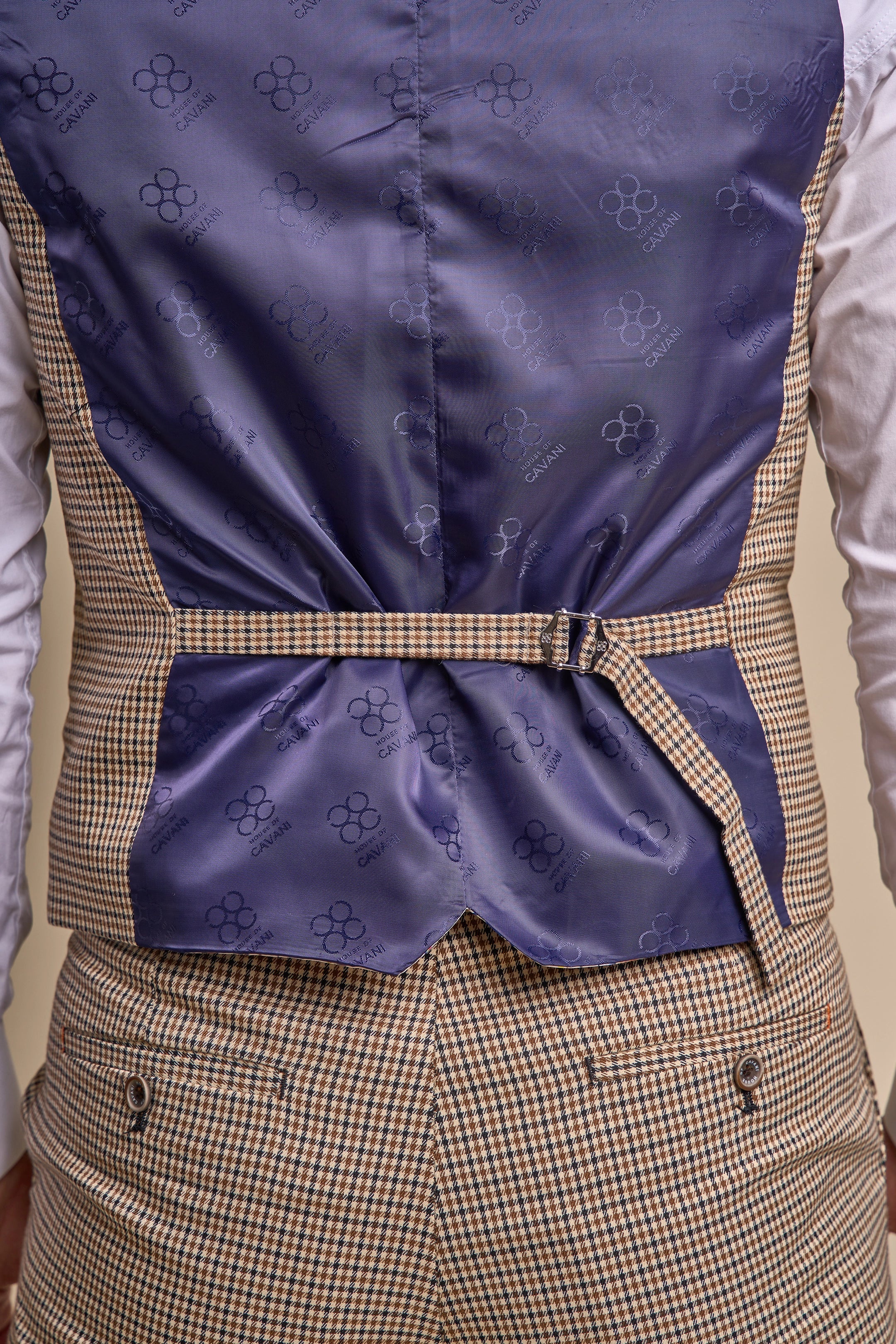 Elwood Houndstooth Three Piece Suit