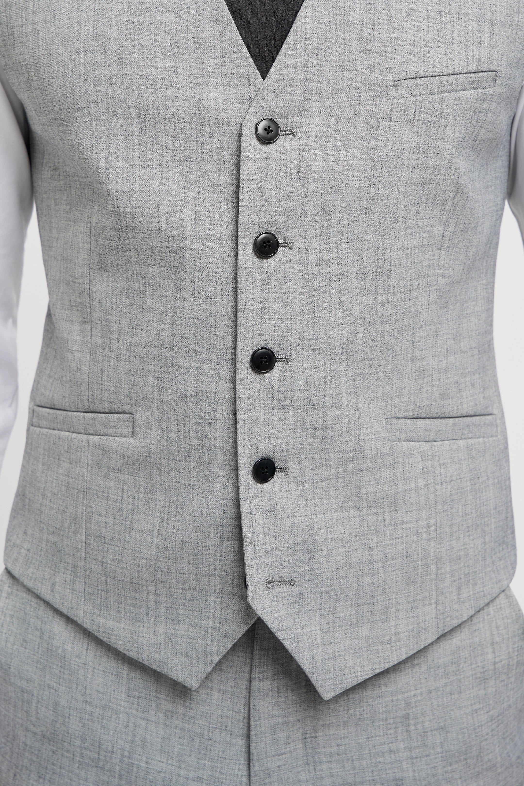 Malibu Grey Three Piece Suit