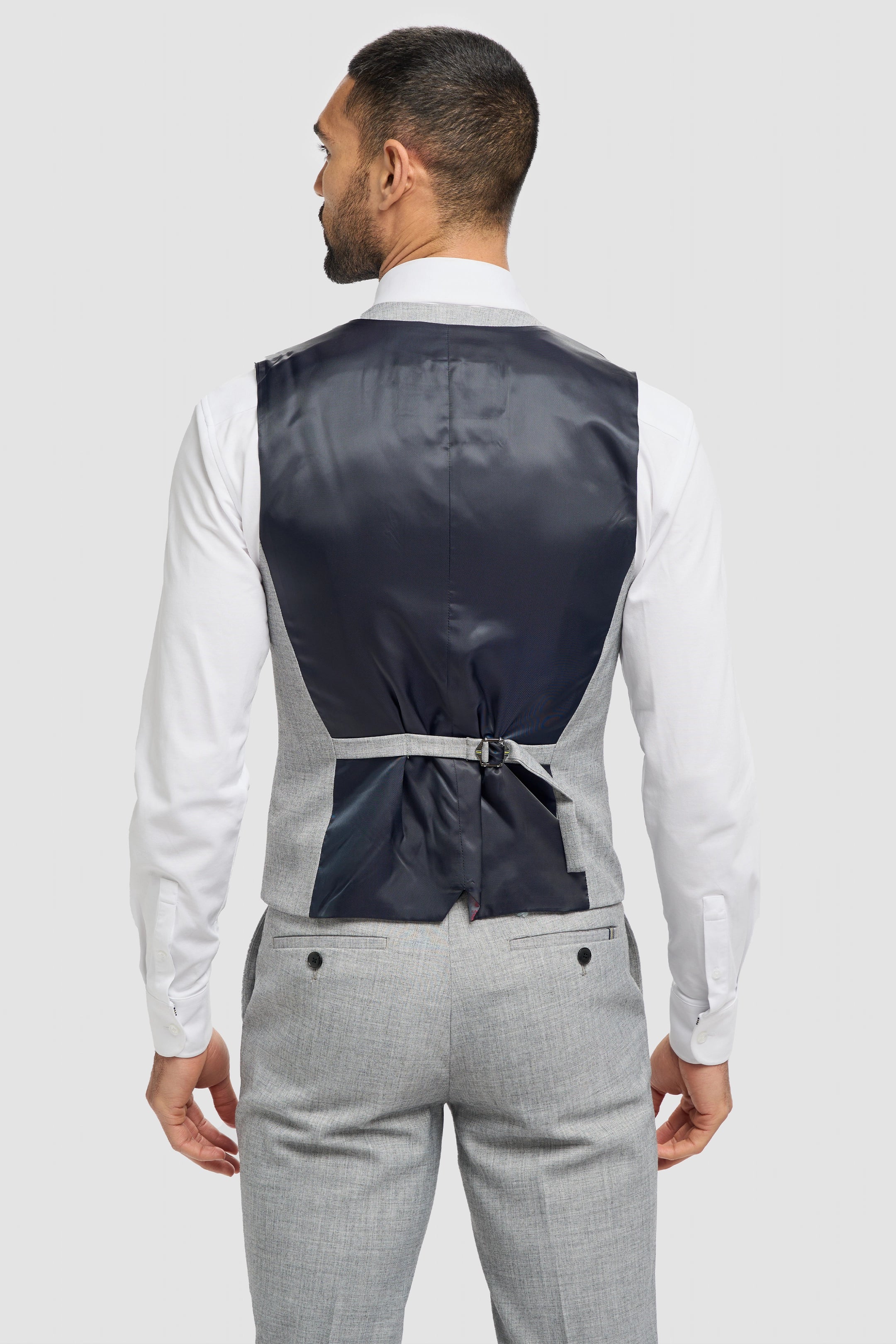 Malibu Grey Three Piece Suit