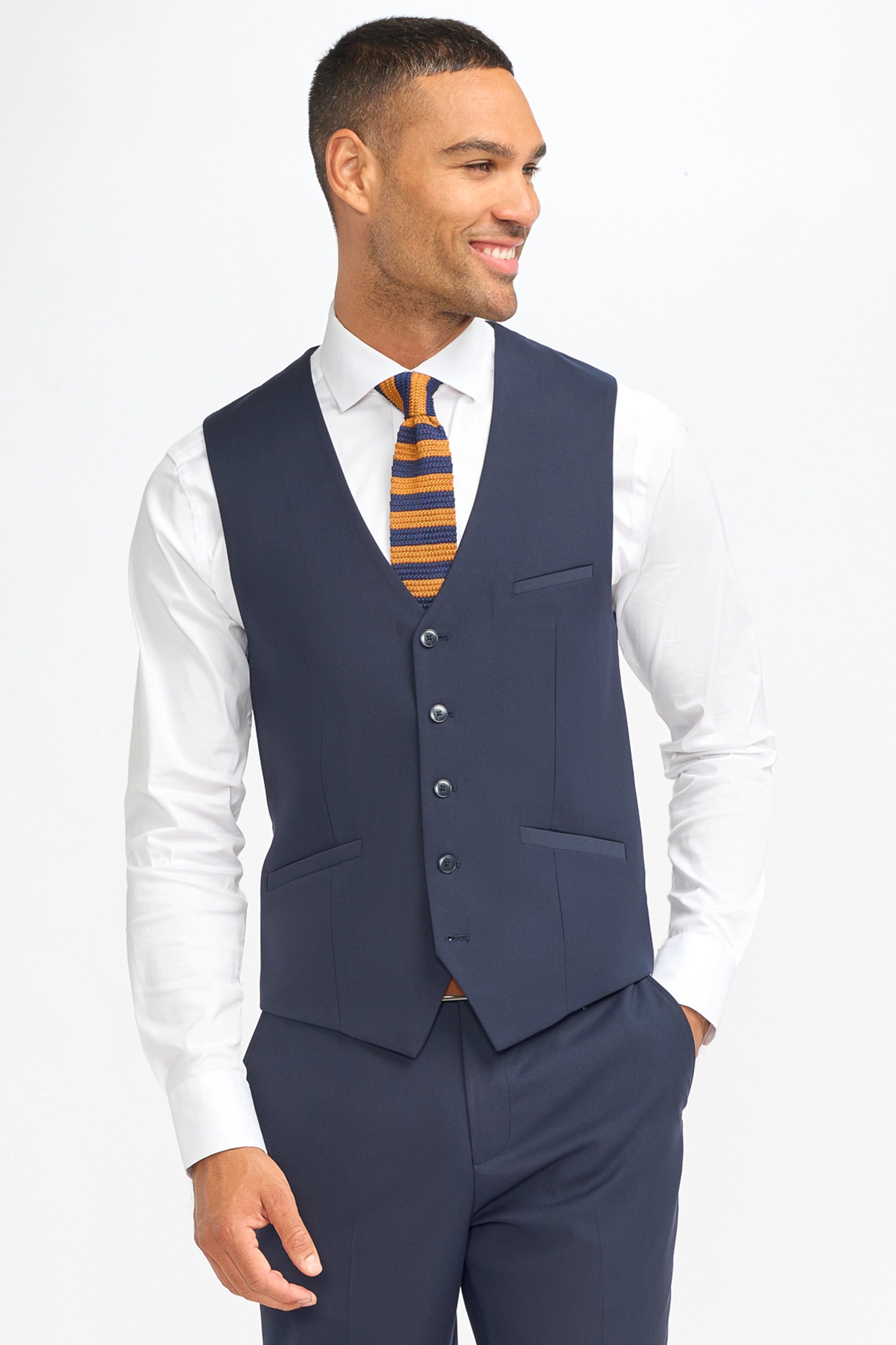 Malibu Navy Three Piece Suit