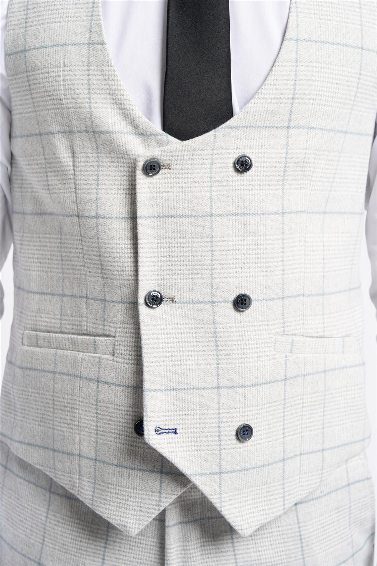 Radika Check Waistcoat