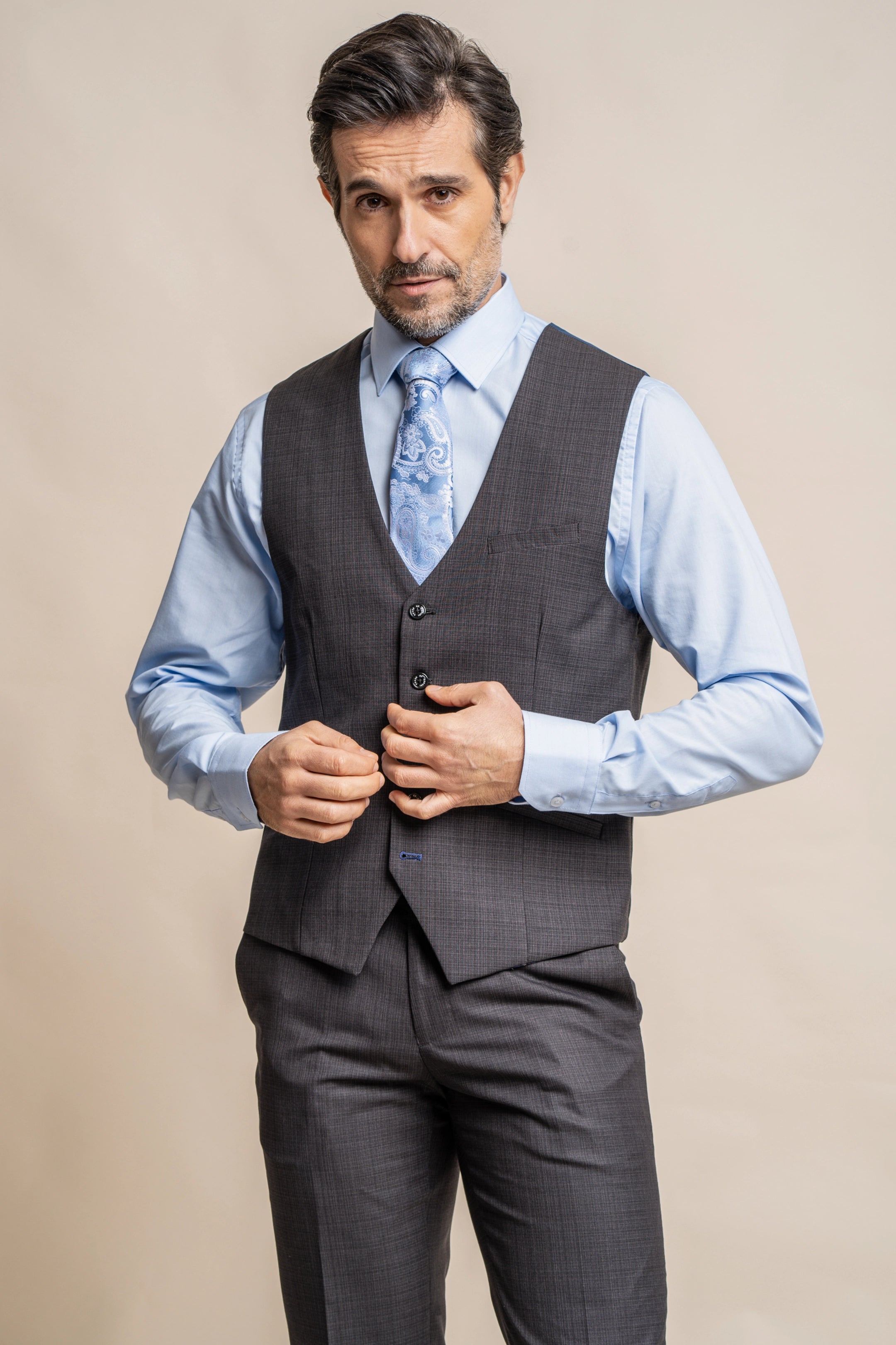 Seeba Graphite Three Piece Suit