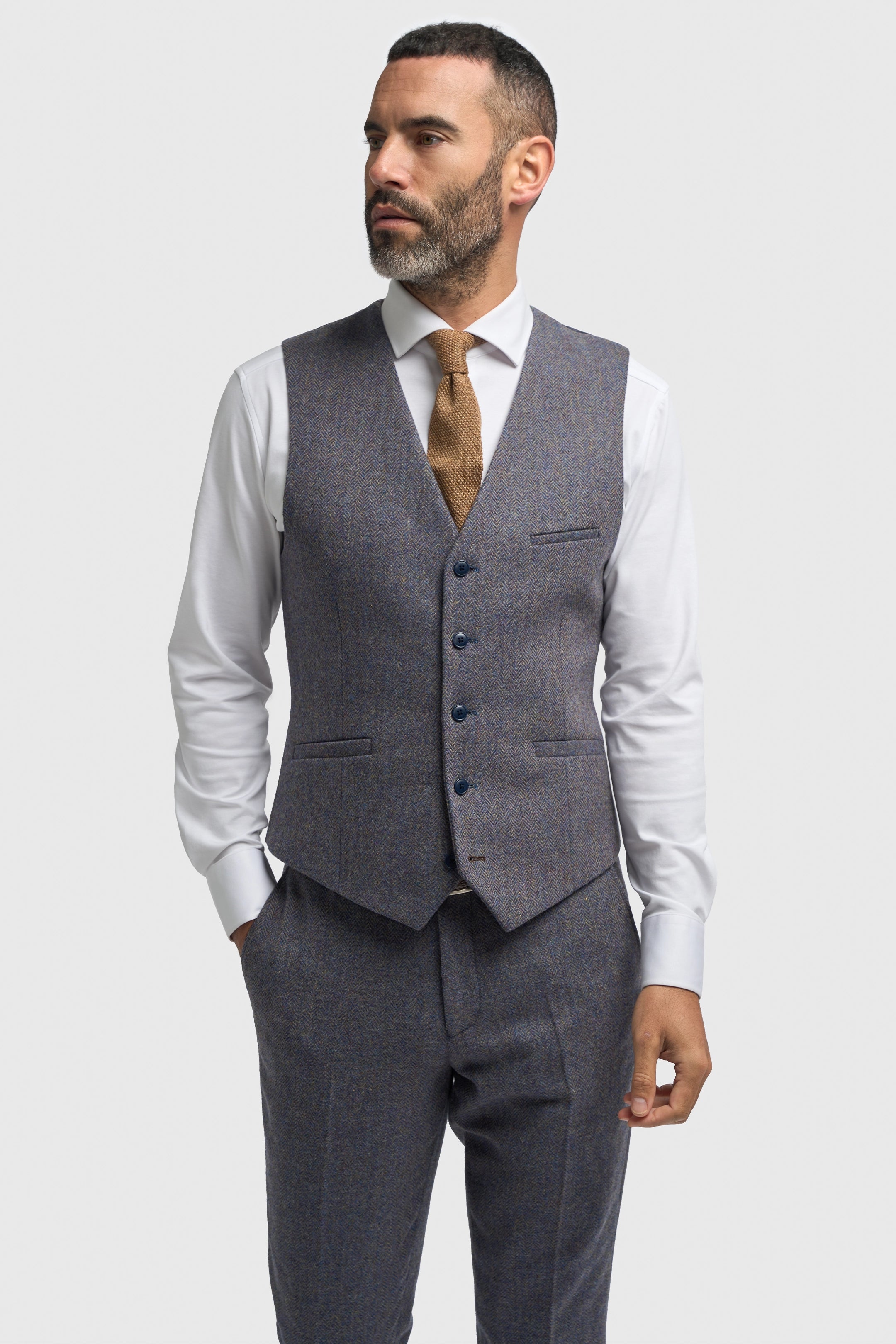 Thomas Savoy Tweed Three Piece Suit