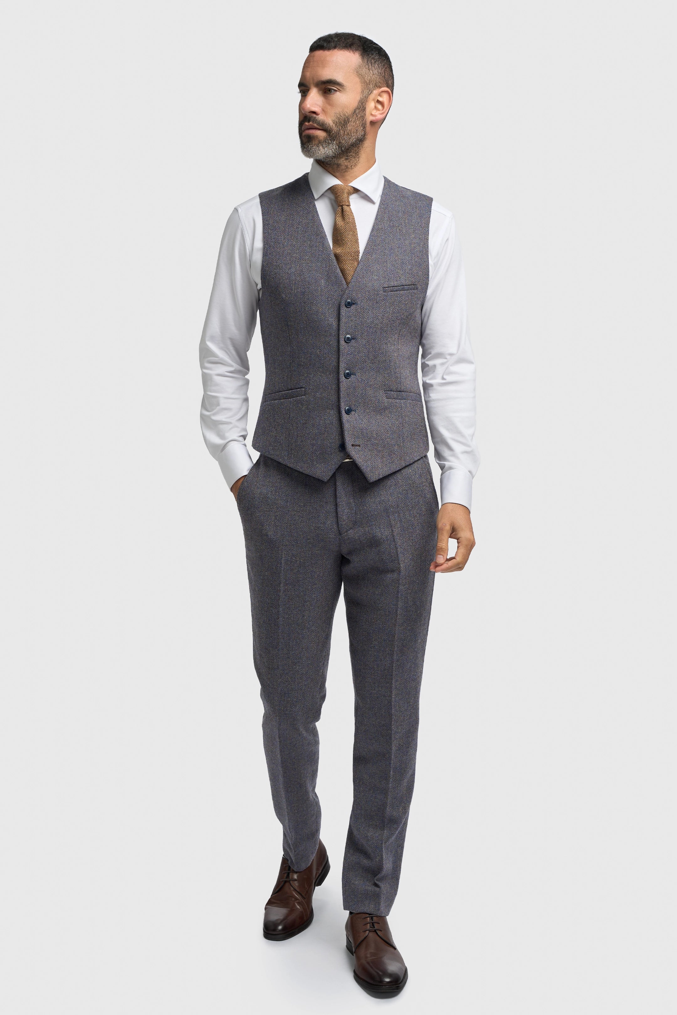 Thomas Savoy Tweed Three Piece Suit