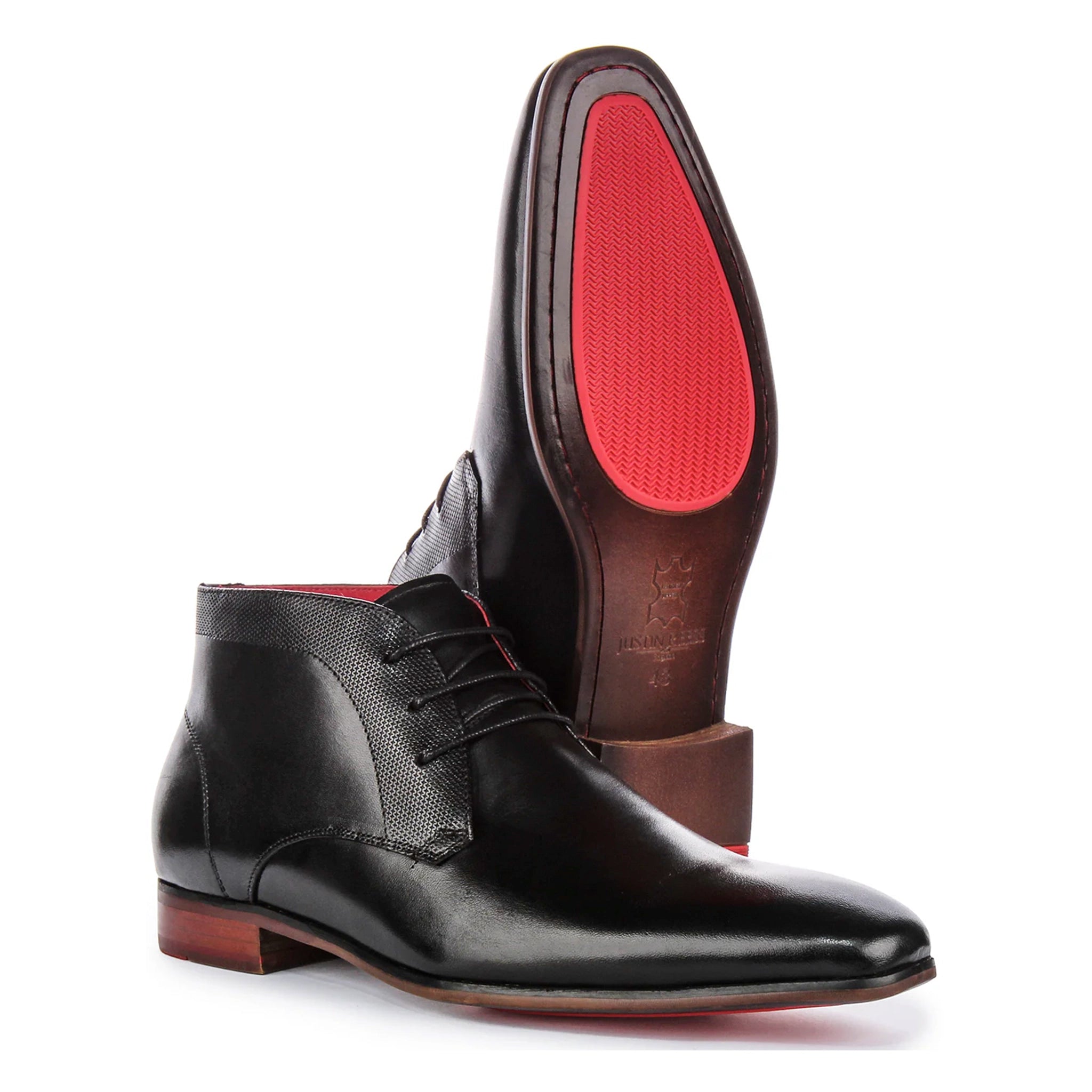 Caspian Ankle Boots In Black