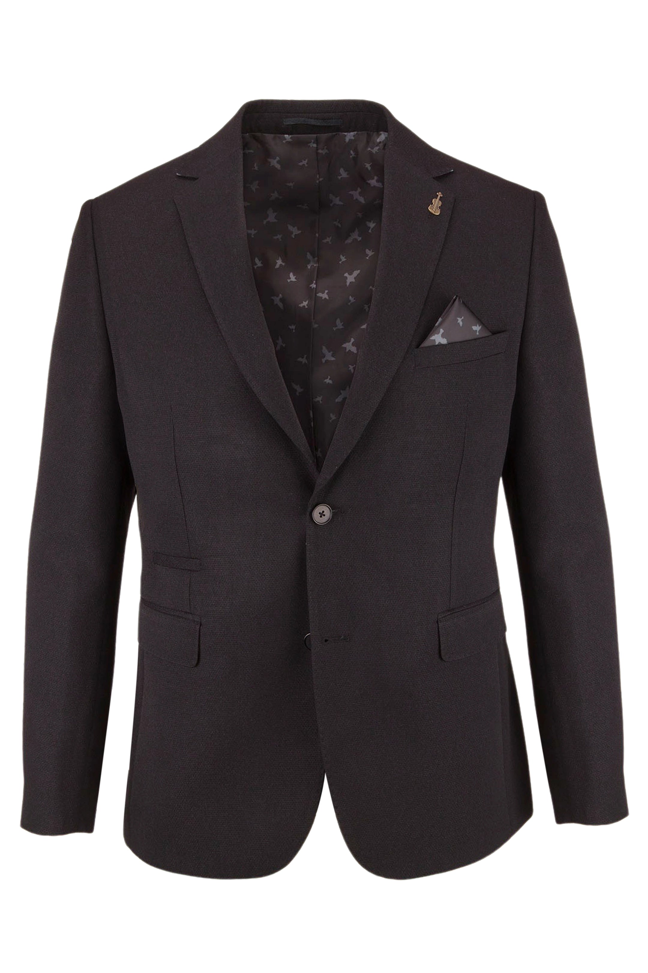 Smart Sharp Black 3 Piece Suit