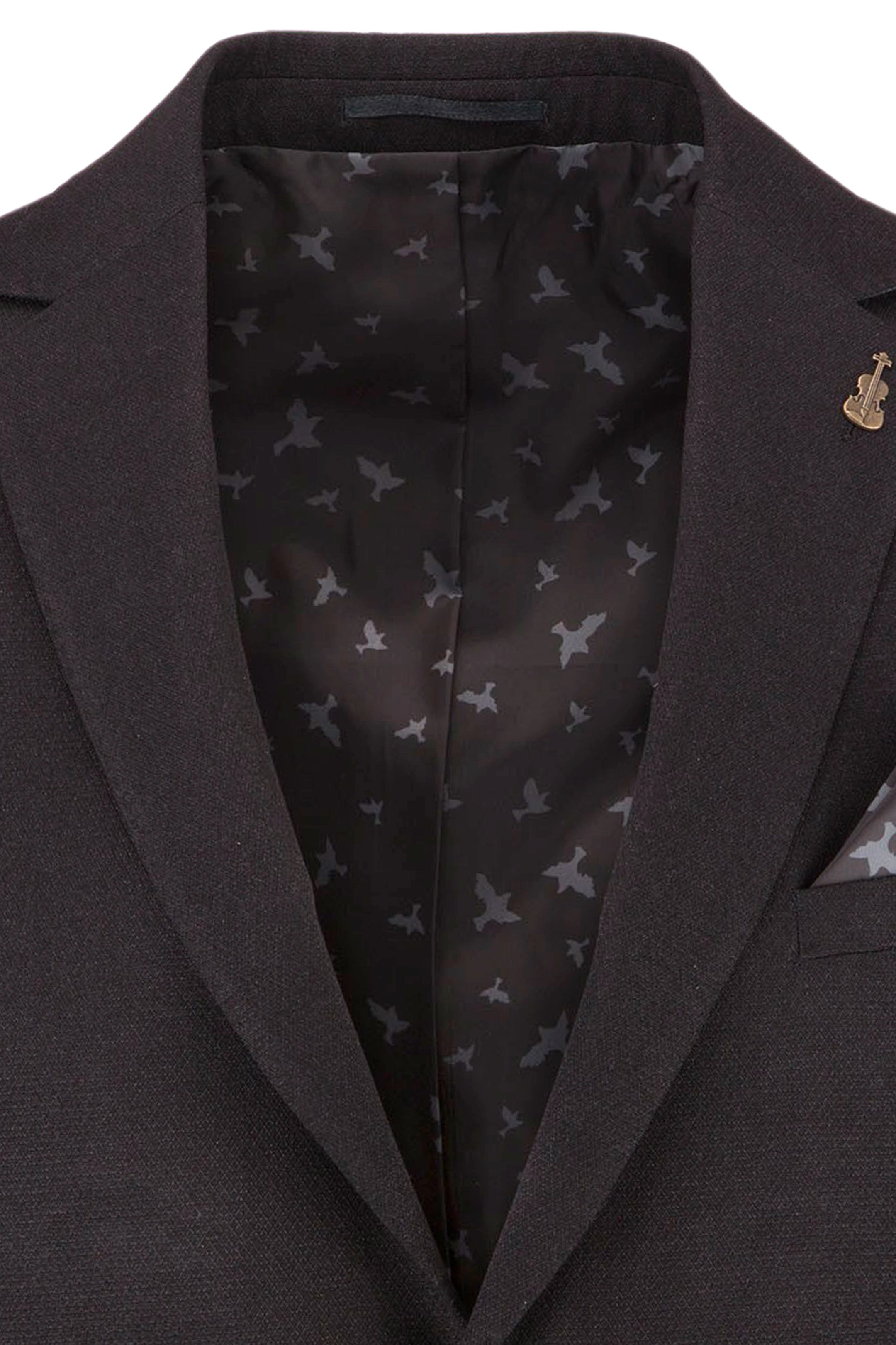 Smart Sharp Black 3 Piece Suit