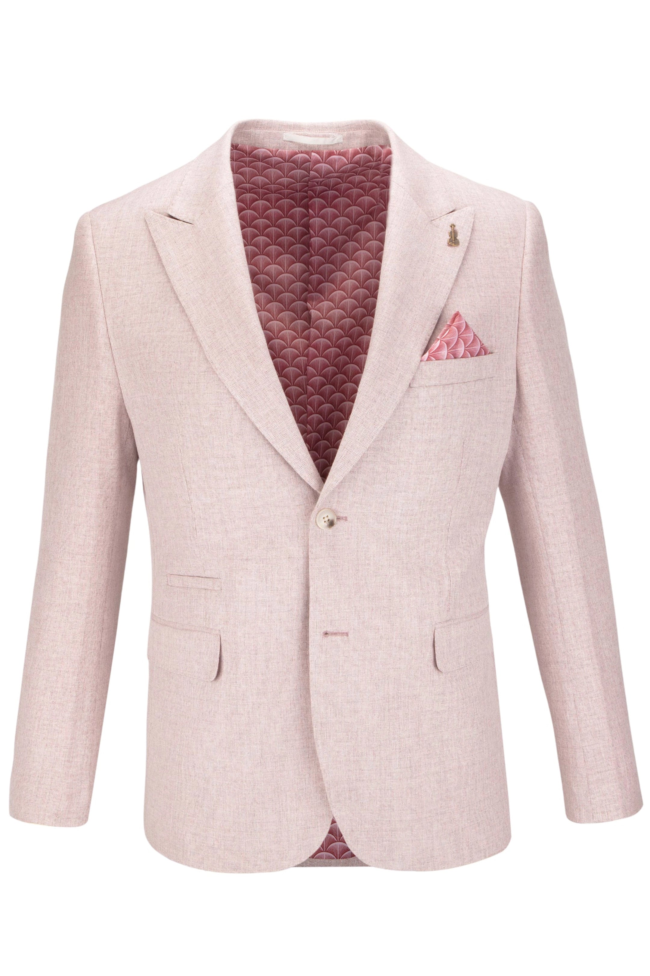Soft Pink 3 Piece Suit