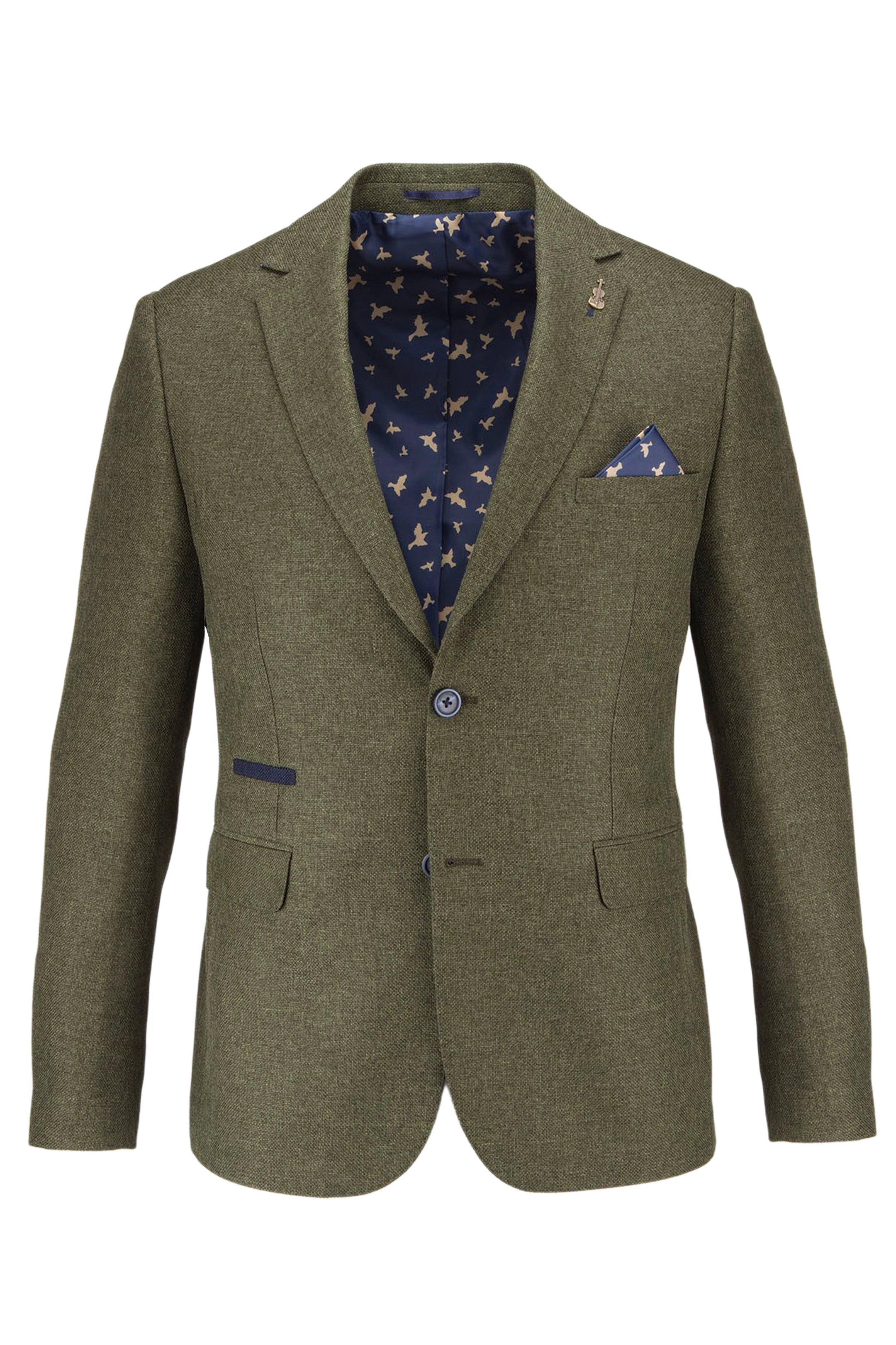 Olive 3 Piece Suit