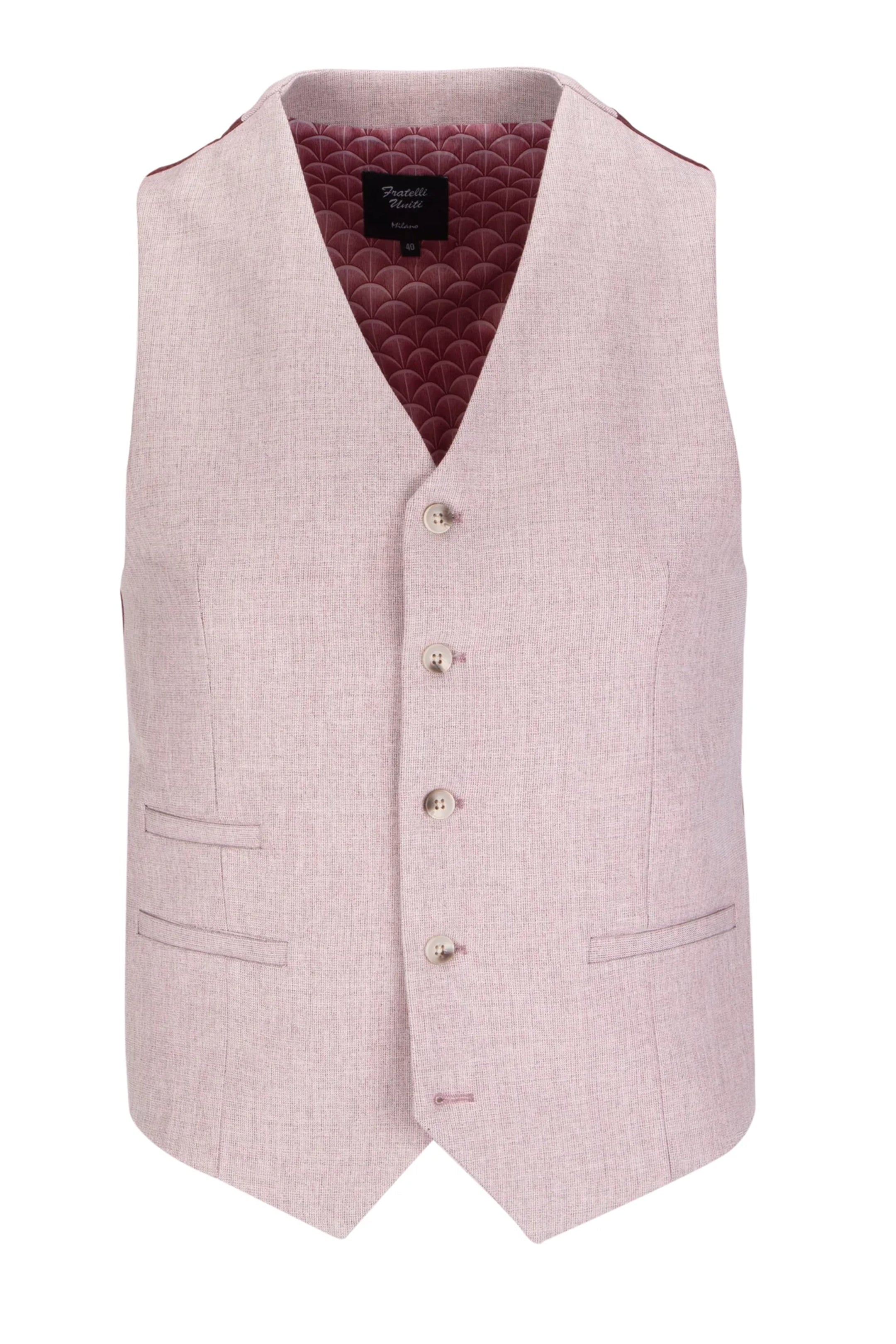 Soft Pink 3 Piece Suit