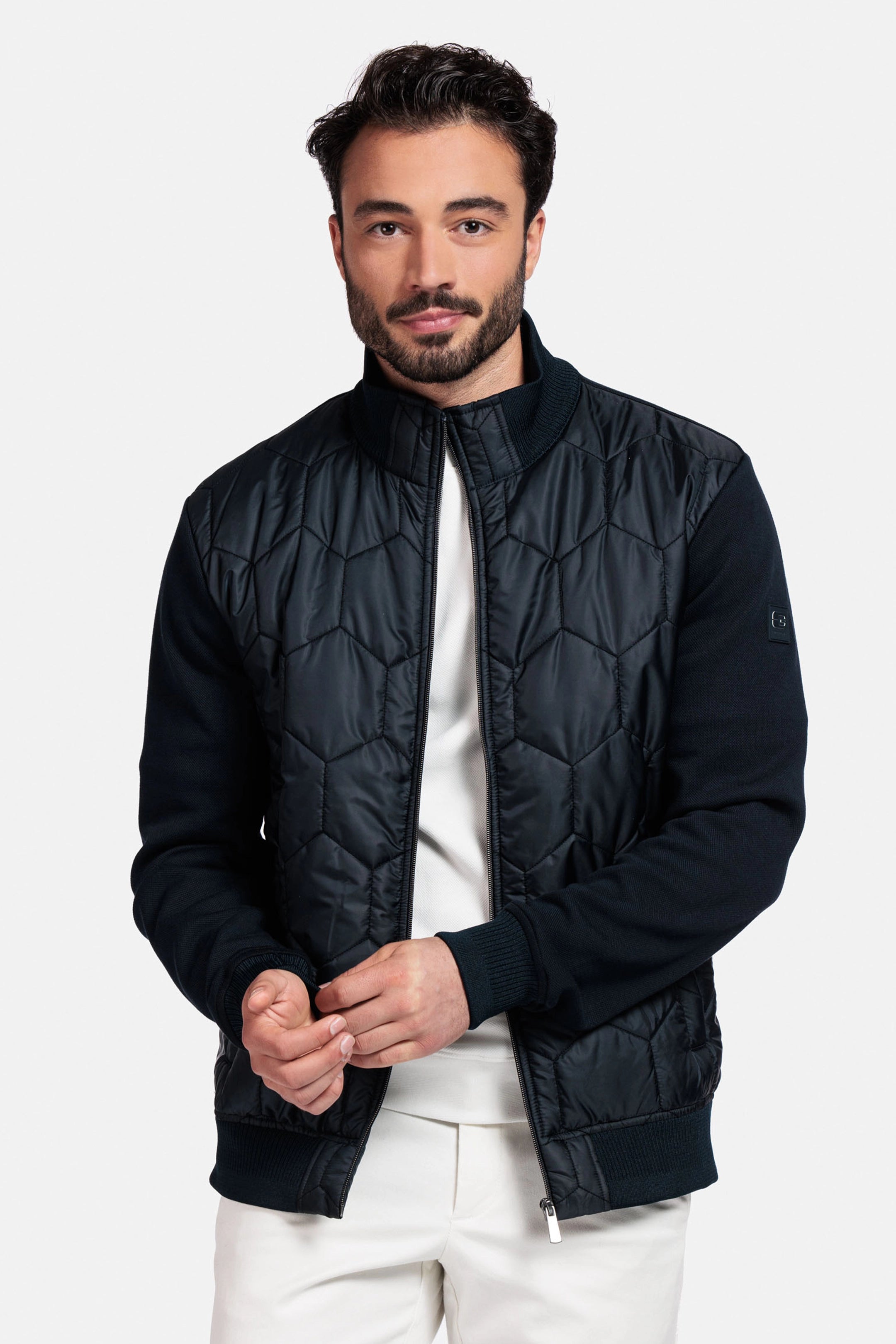 Giordano Tommaso Hybrid Cardigan