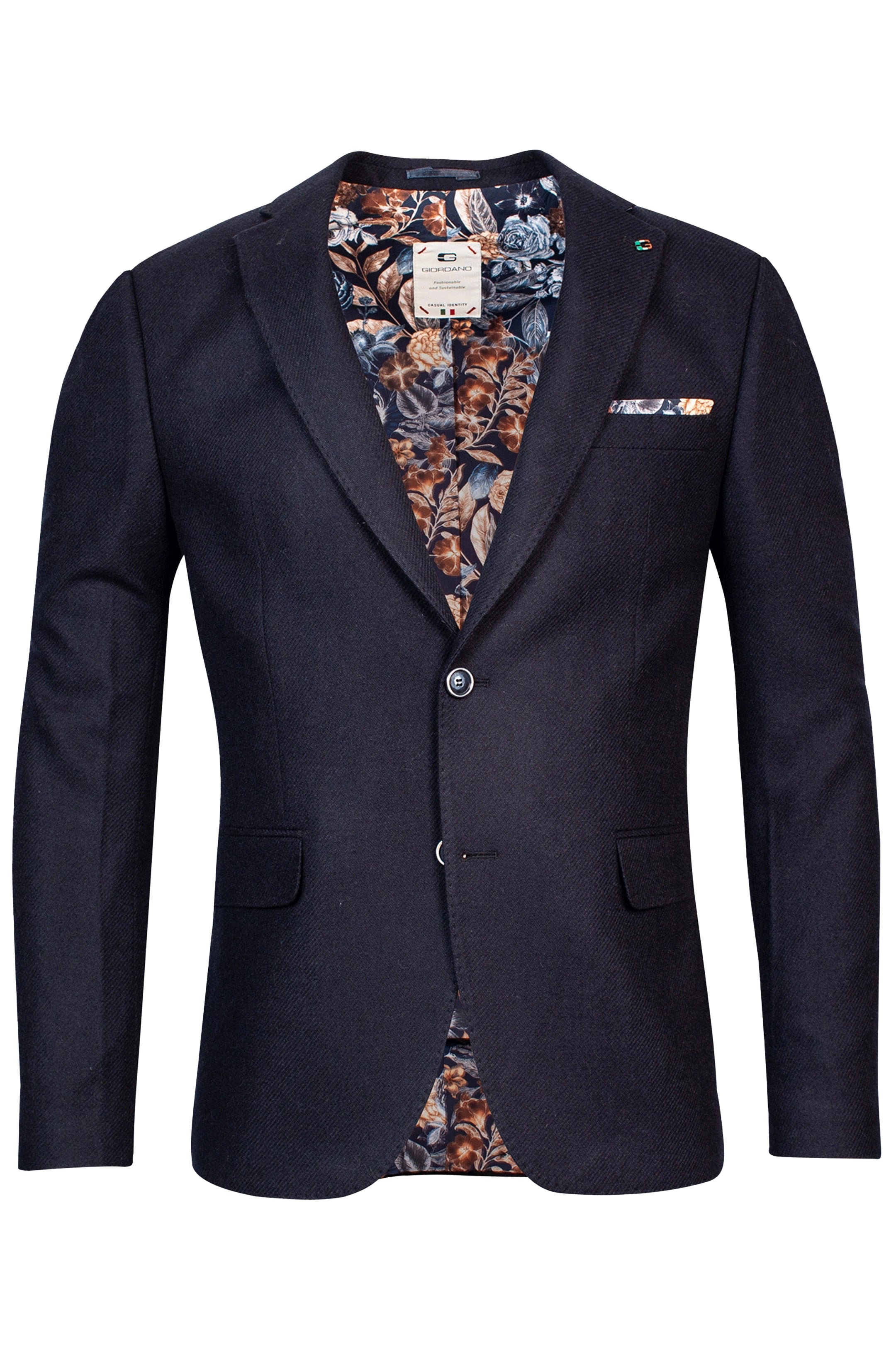 Giordano Robert Casual Navy Blazer