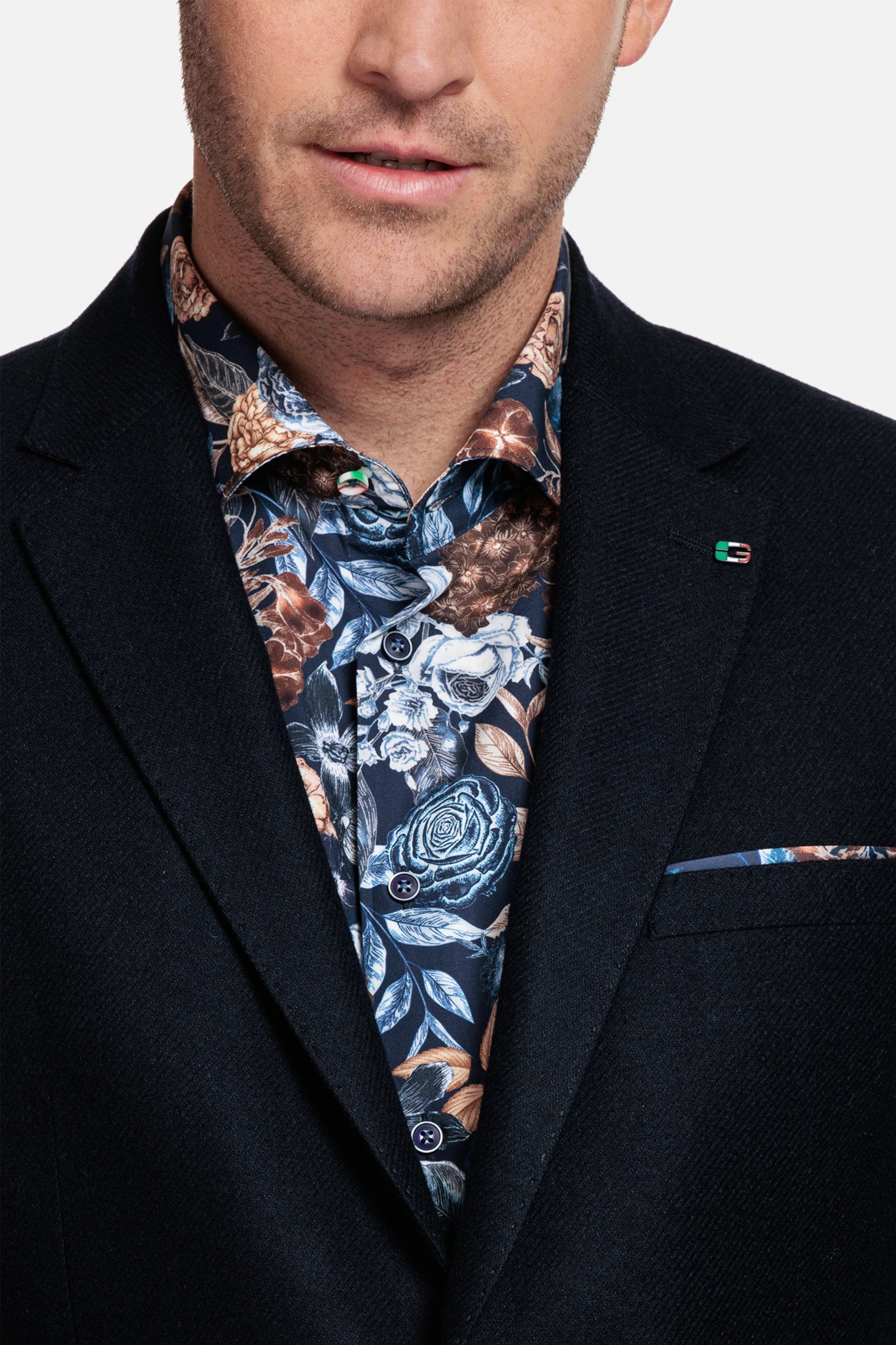 Giordano Robert Casual Navy Blazer