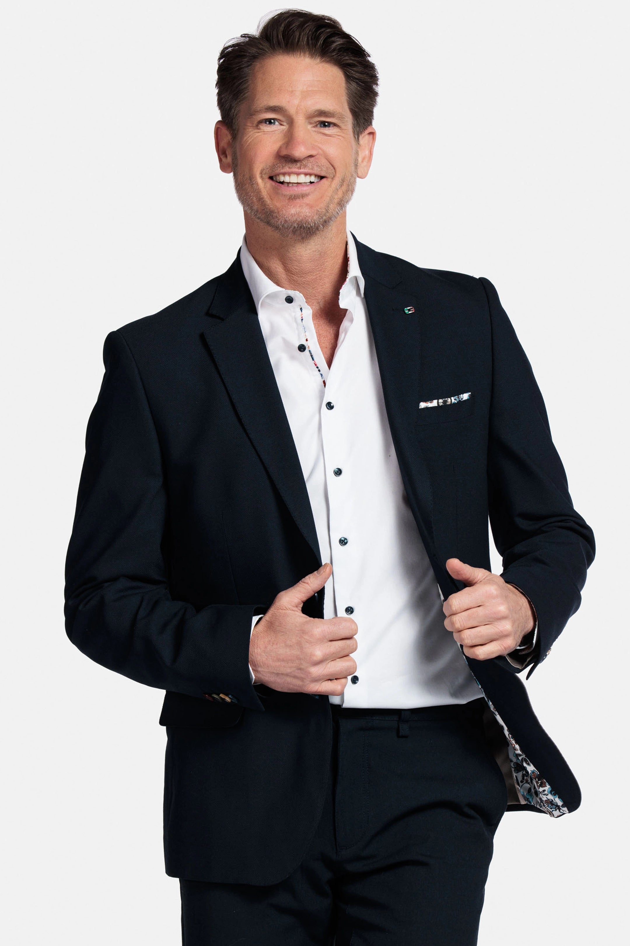 Giordano Fully Lined Navy Jacket