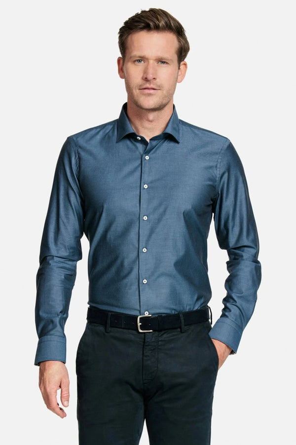 Giordano Denim Blue Shirt