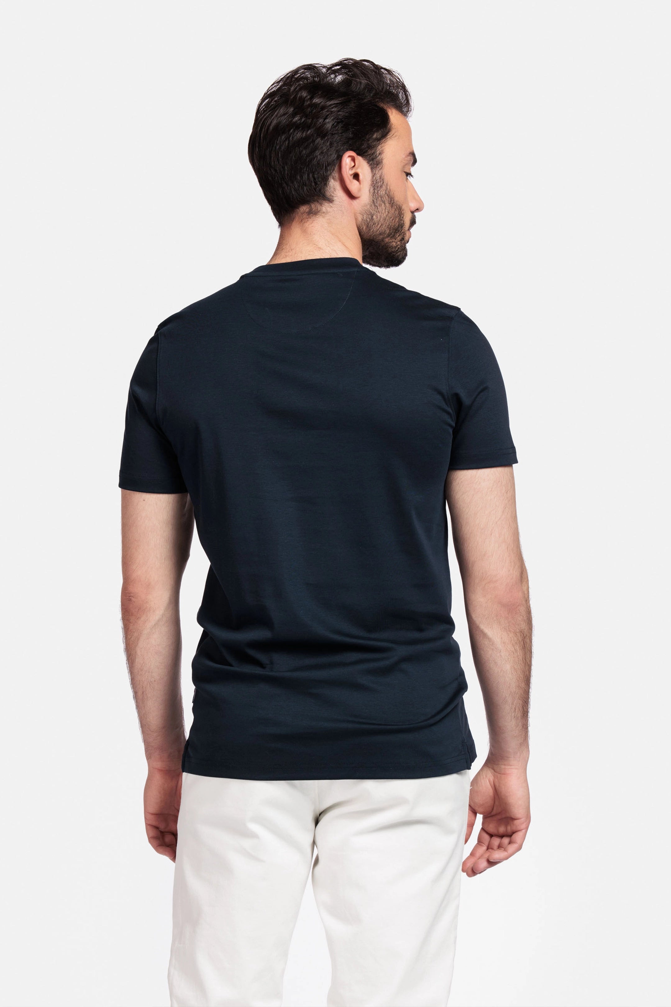Giordano Luca Liquid Cotton Navy T-shirt
