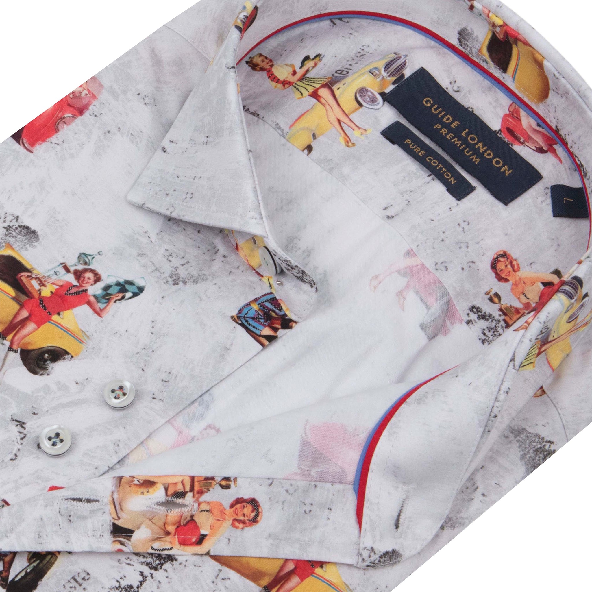 Guide London Pin-Up Girls and their Cars Shirt