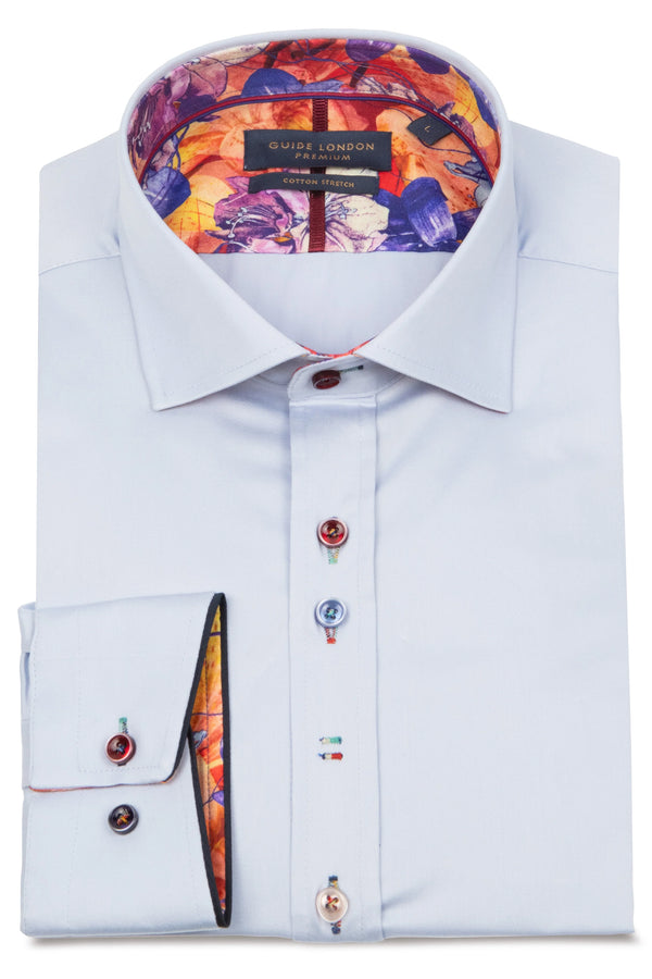 Guide London Plain No More Sky Shirt