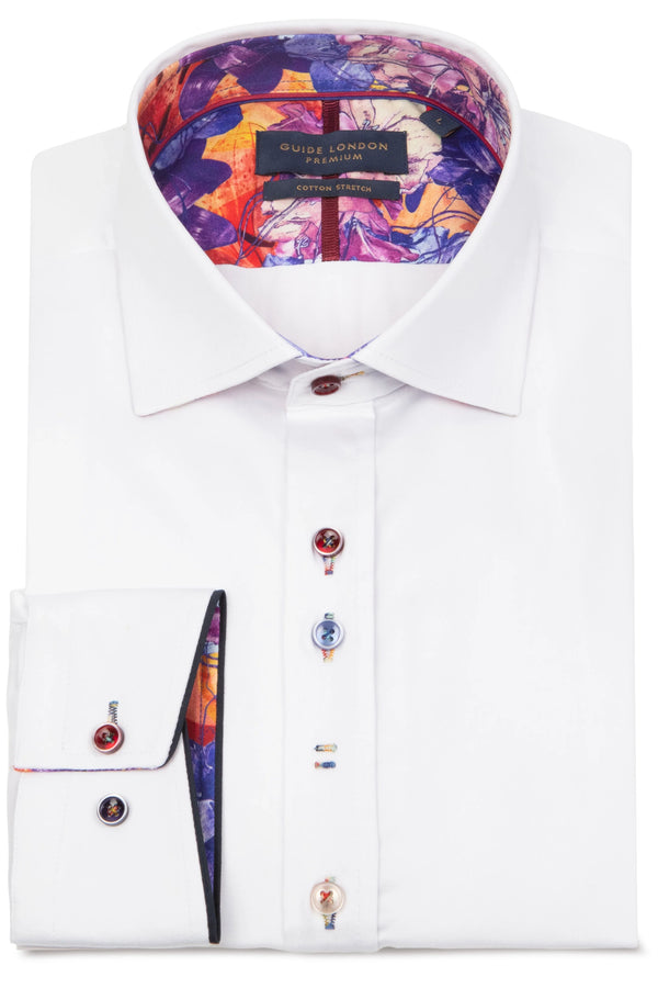 Guide London Plain No More White Shirt