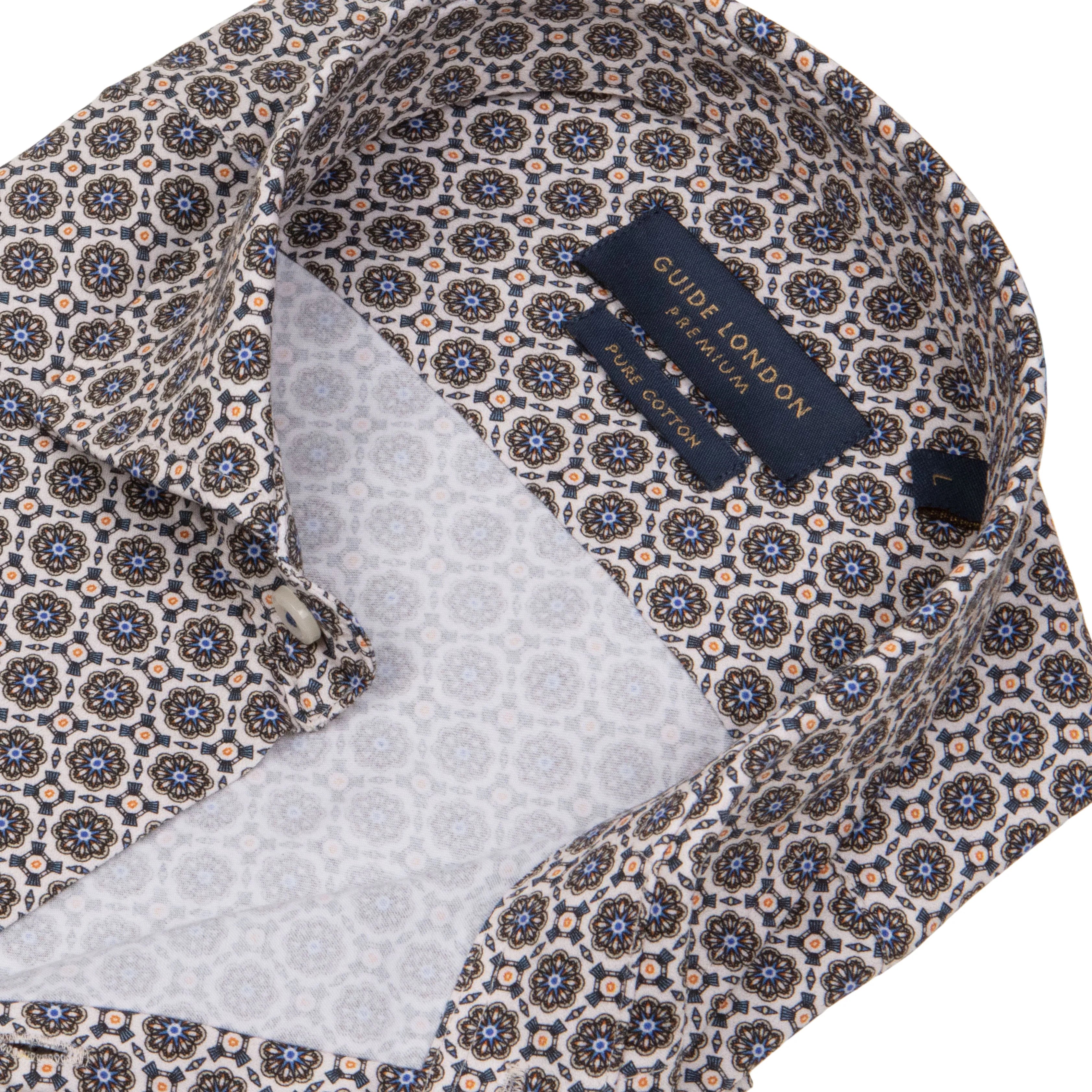 Guide London Geometric Pattern Shirt