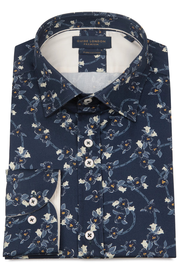 Guide London Chain Floral Shirt