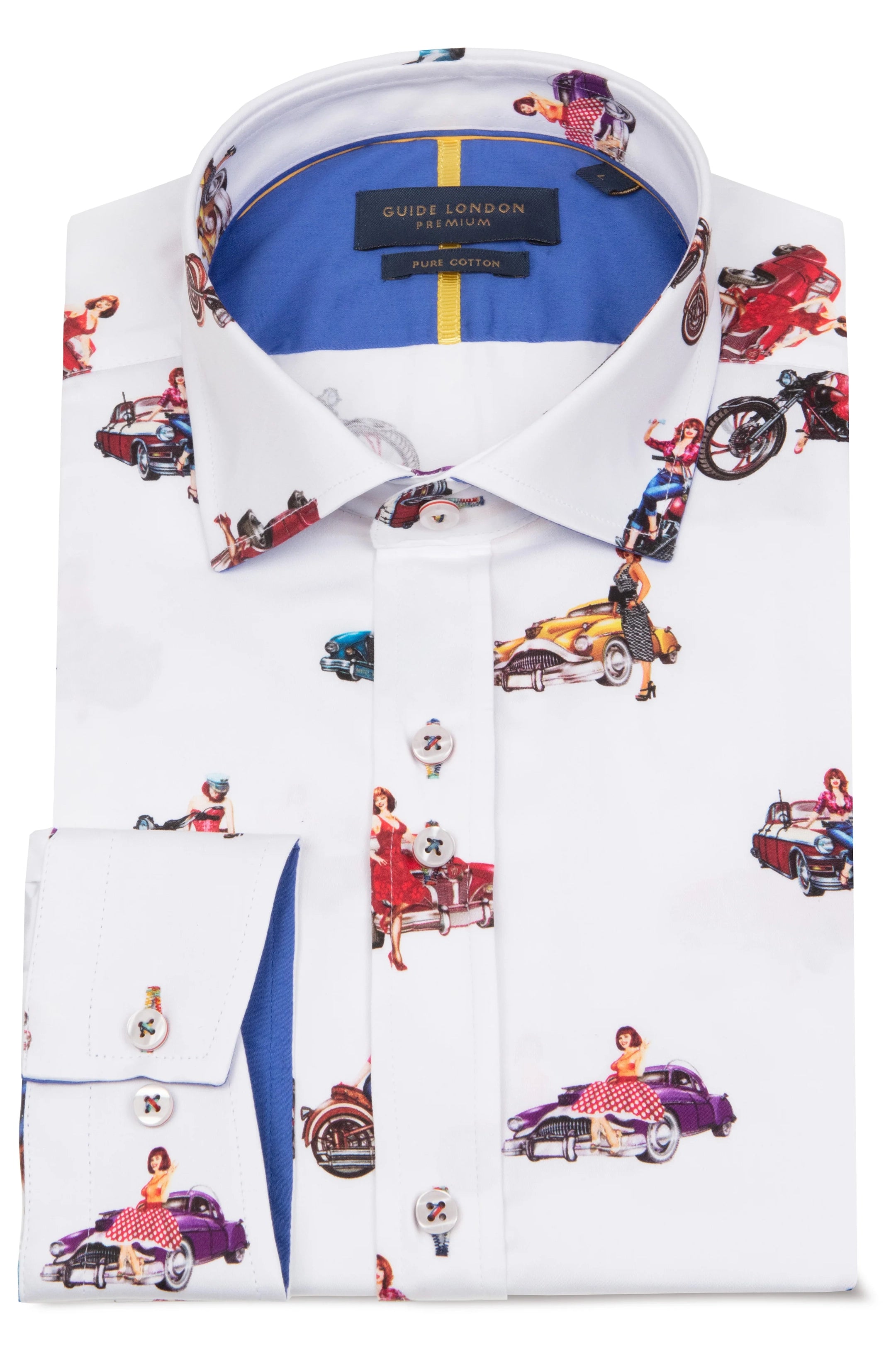 Guide London Vintage Pin-Up Girls Shirt