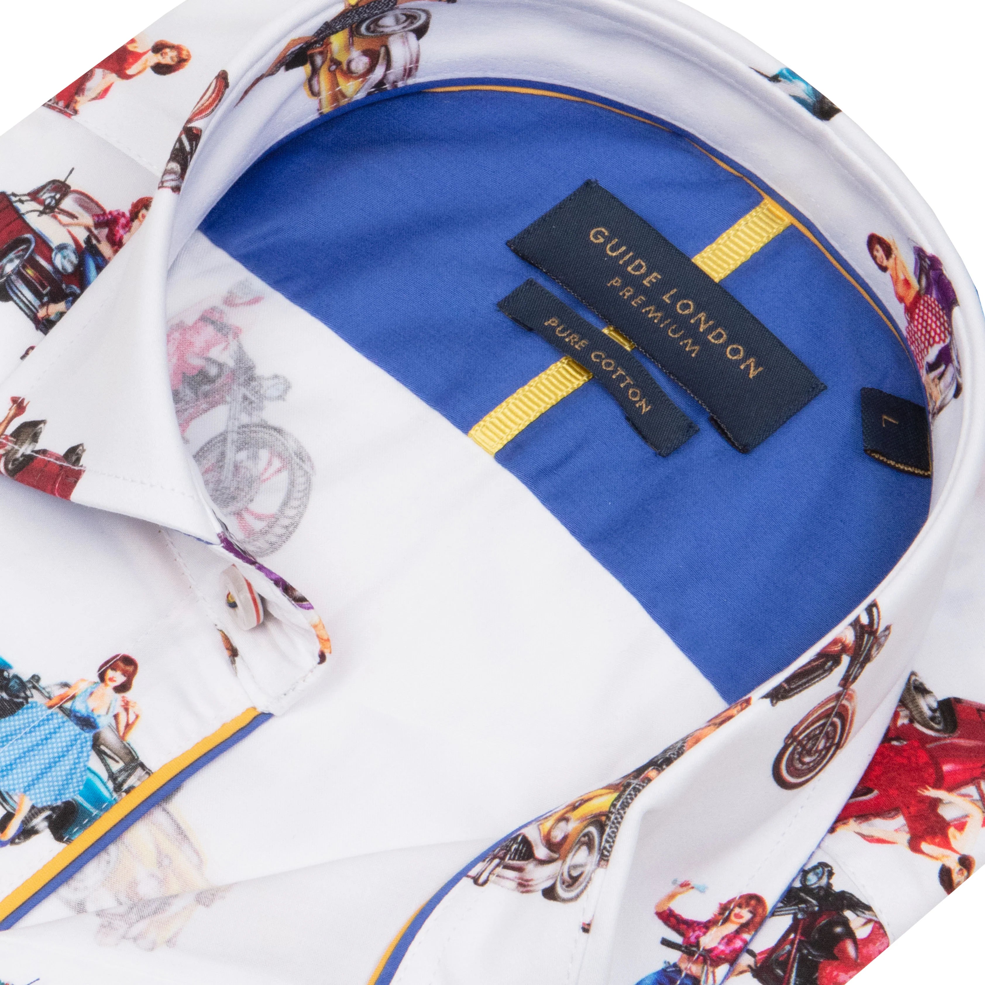 Guide London Vintage Pin-Up Girls Shirt
