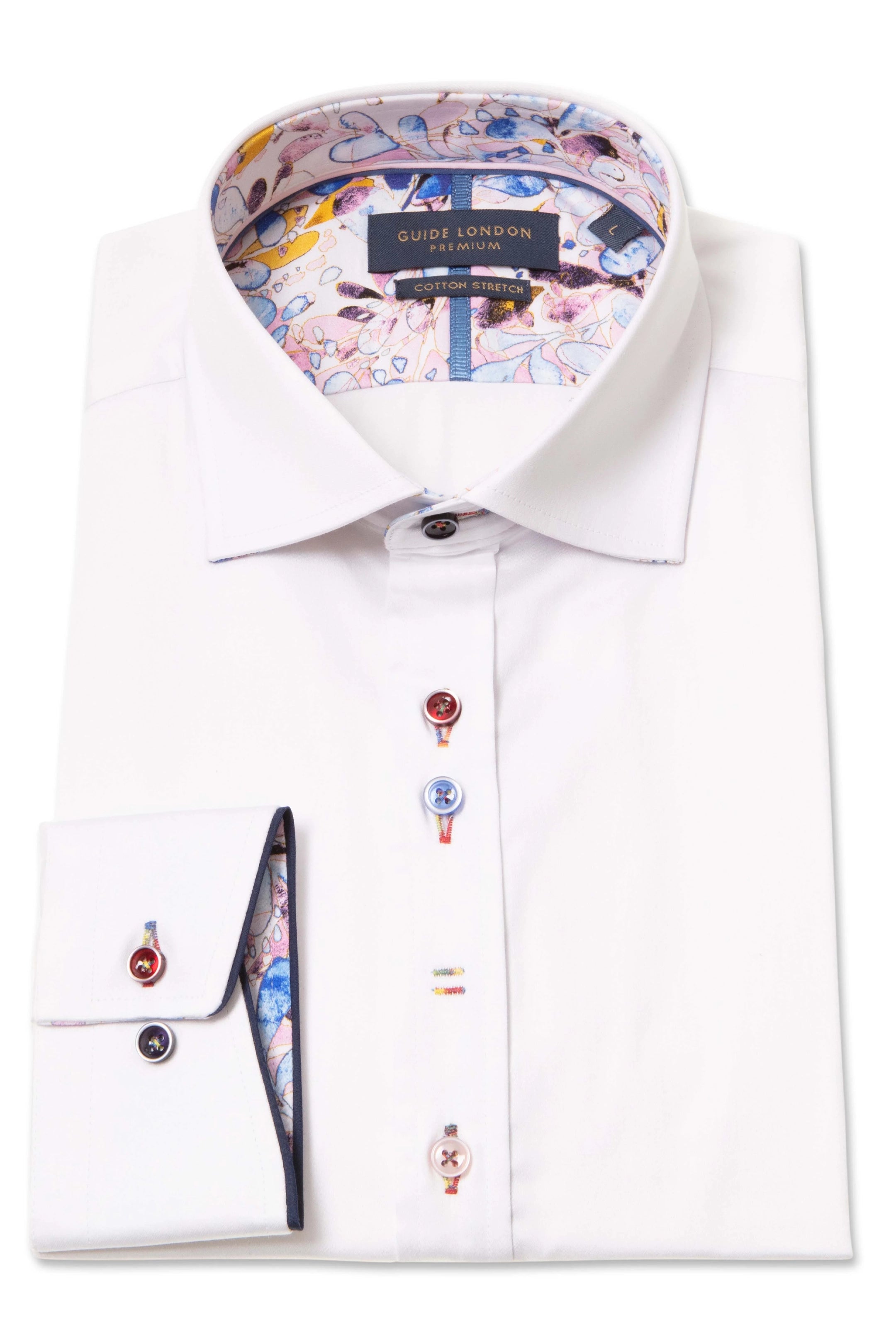 Guide London Plain But NOT Plain White Shirt
