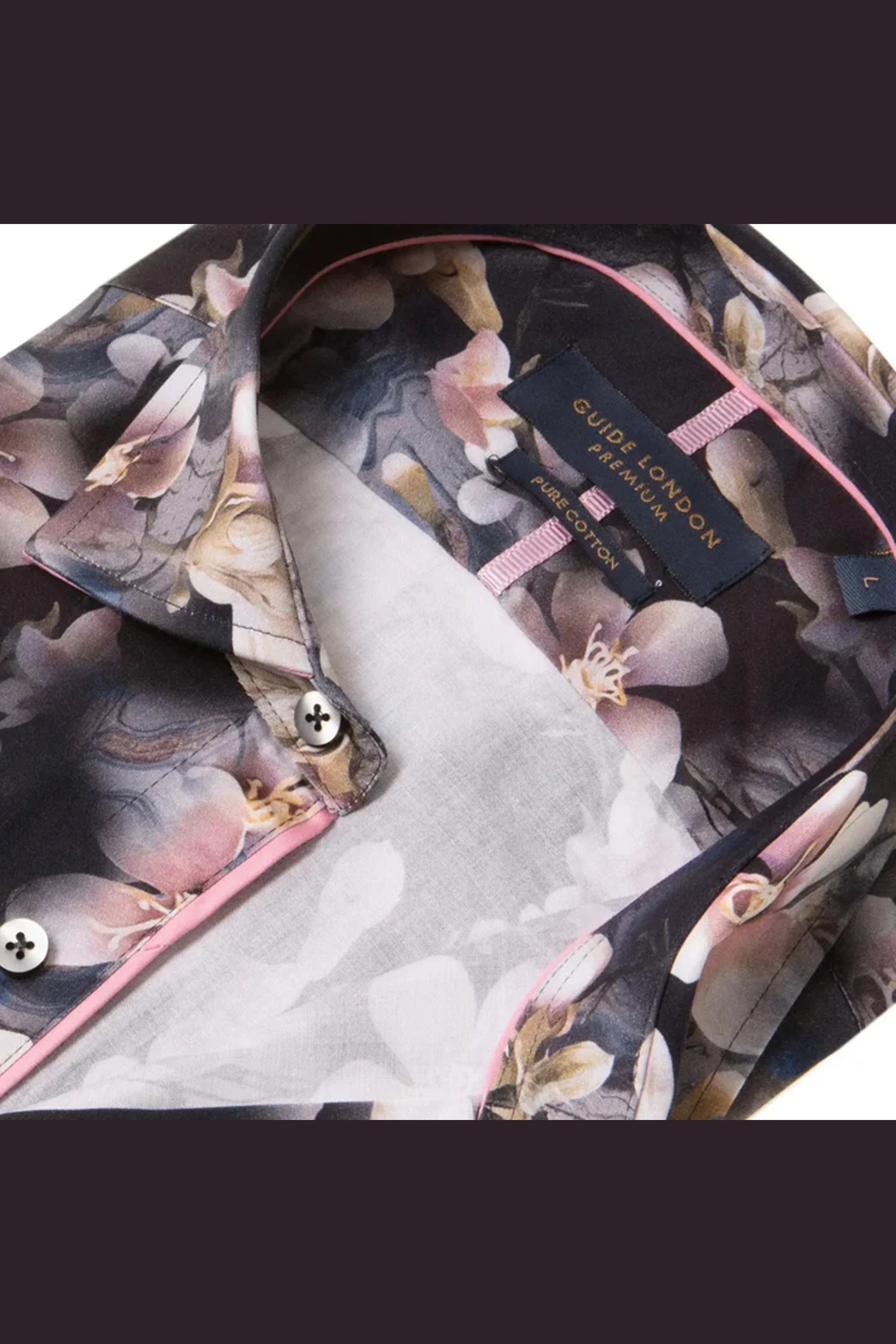 Guide London Lotus Print Shirt