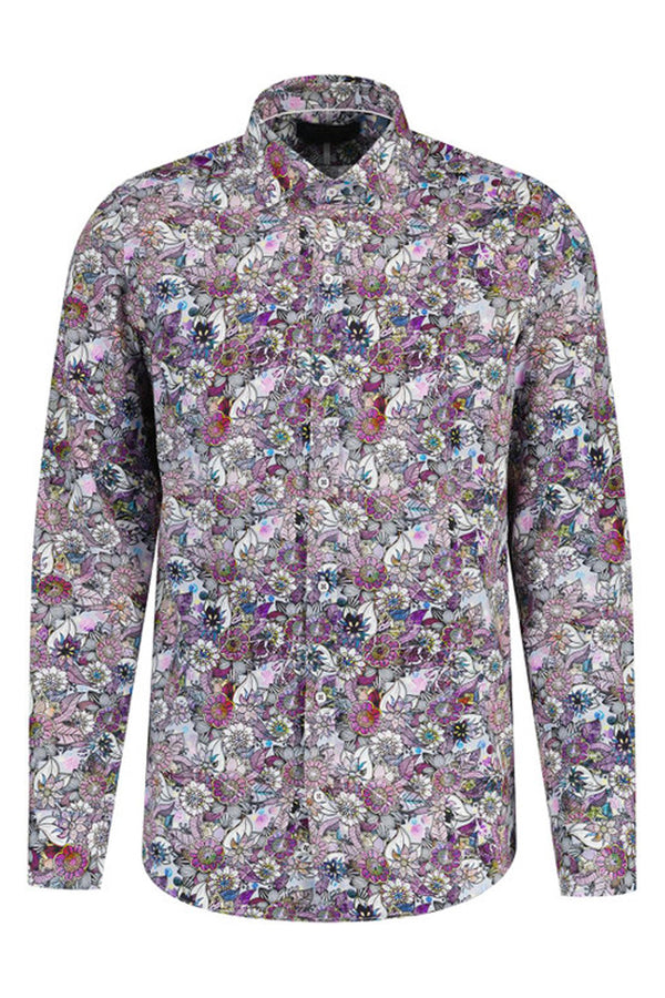 Guide London Pink Floral Shirt