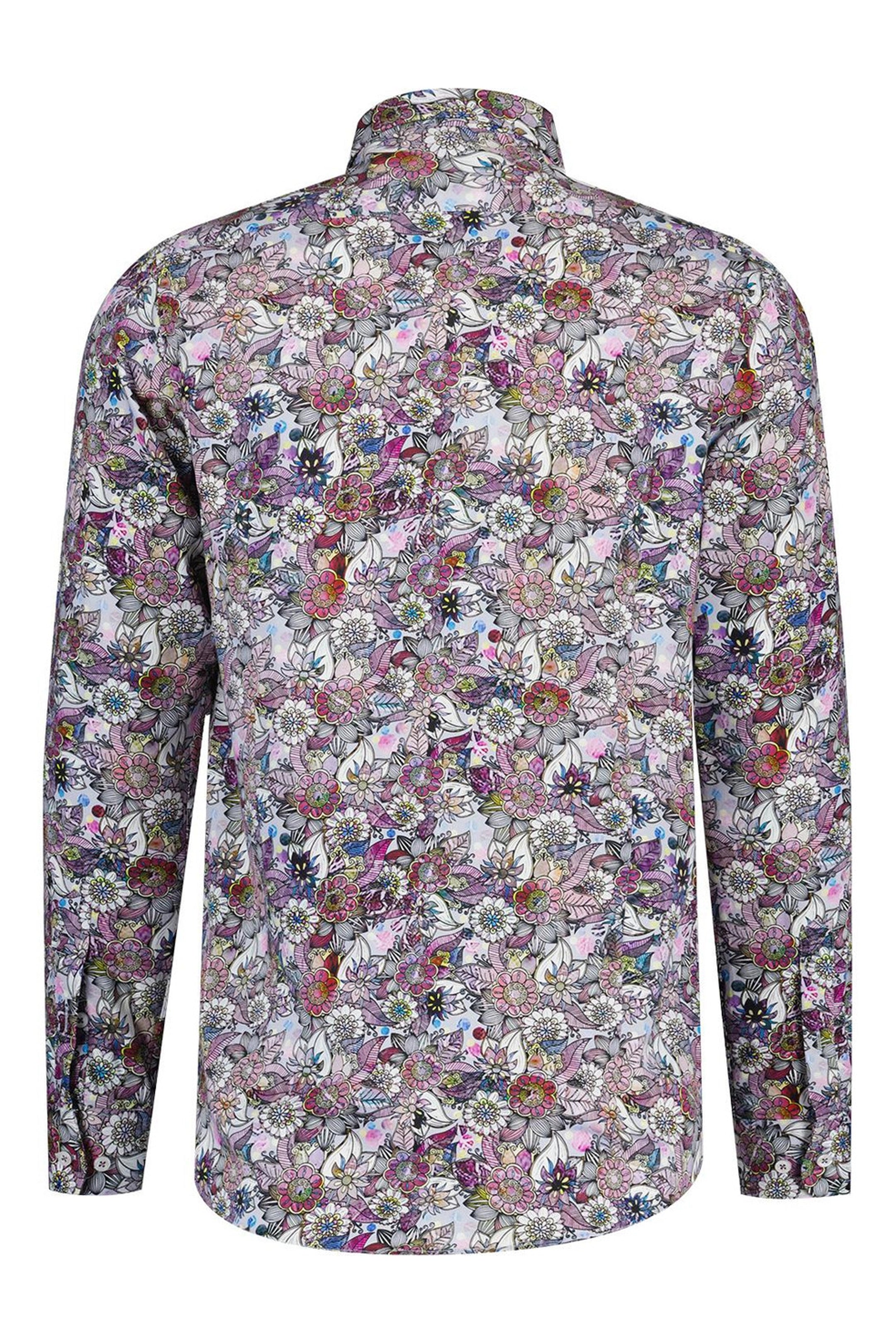 Guide London Pink Floral Shirt