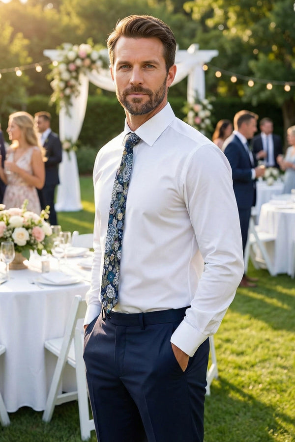 Taylor & Hunt Non-Iron Tailored Fit White Shirt