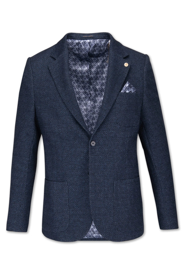 Guide London Navy Modern Cut Jacket