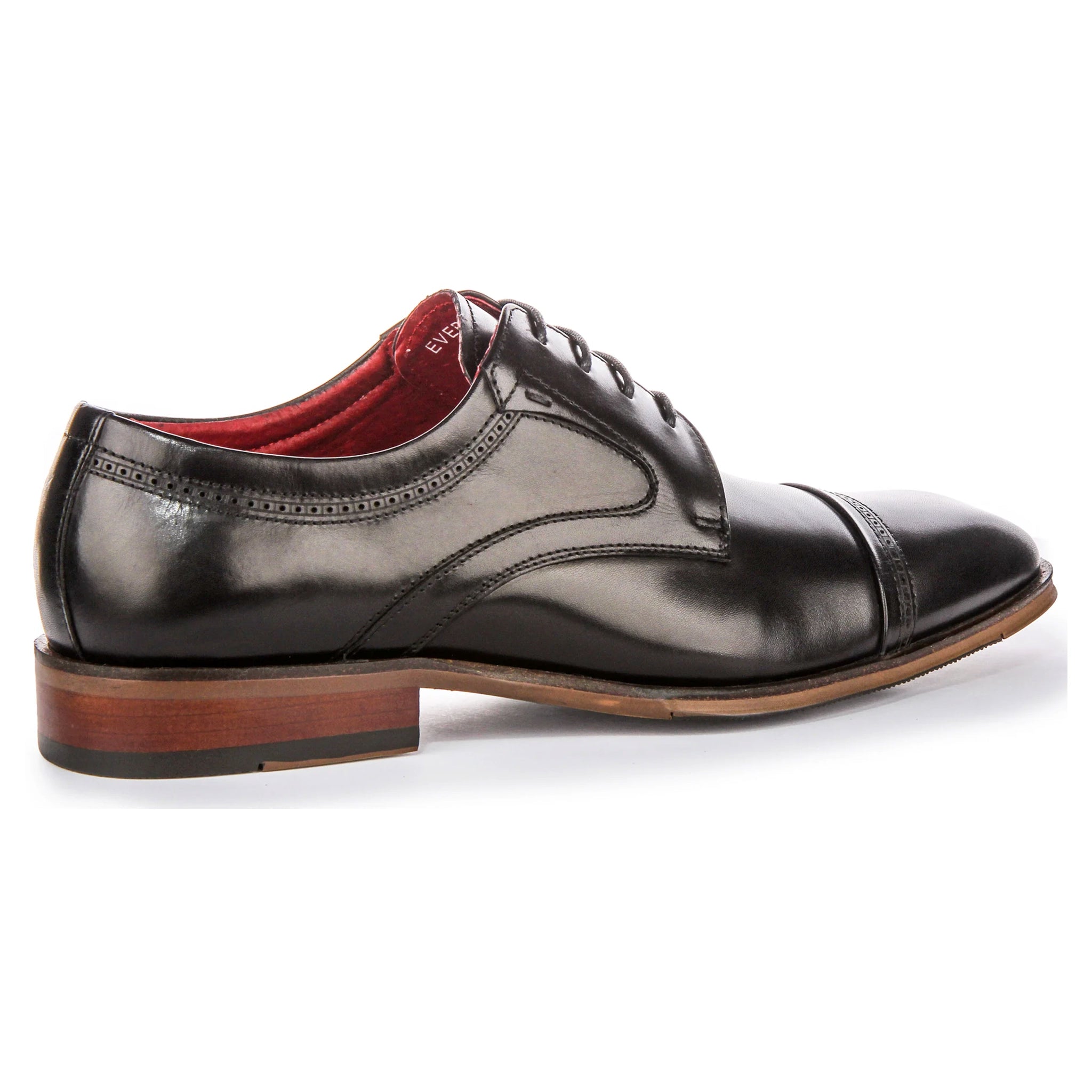 Everett Lace Up Black Derby