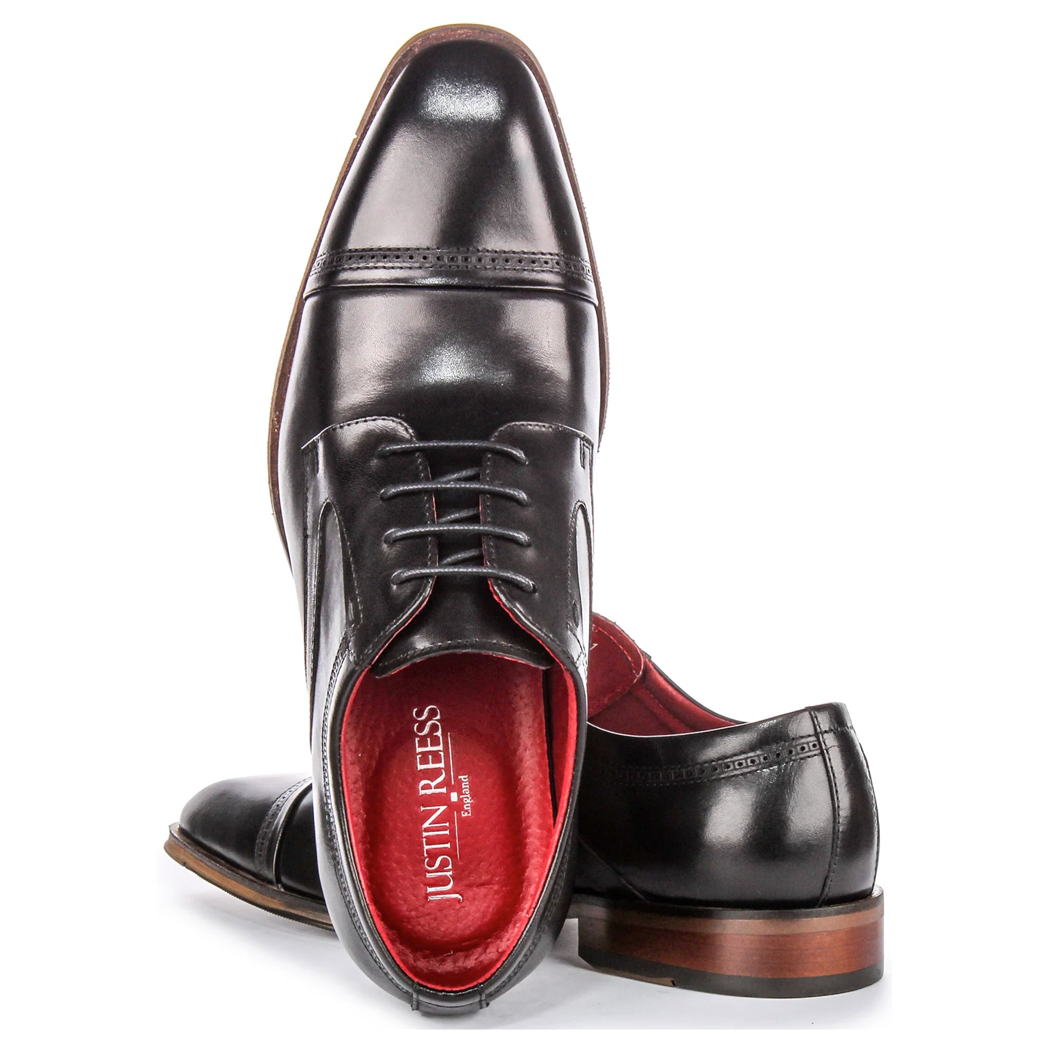 Everett Lace Up Black Derby