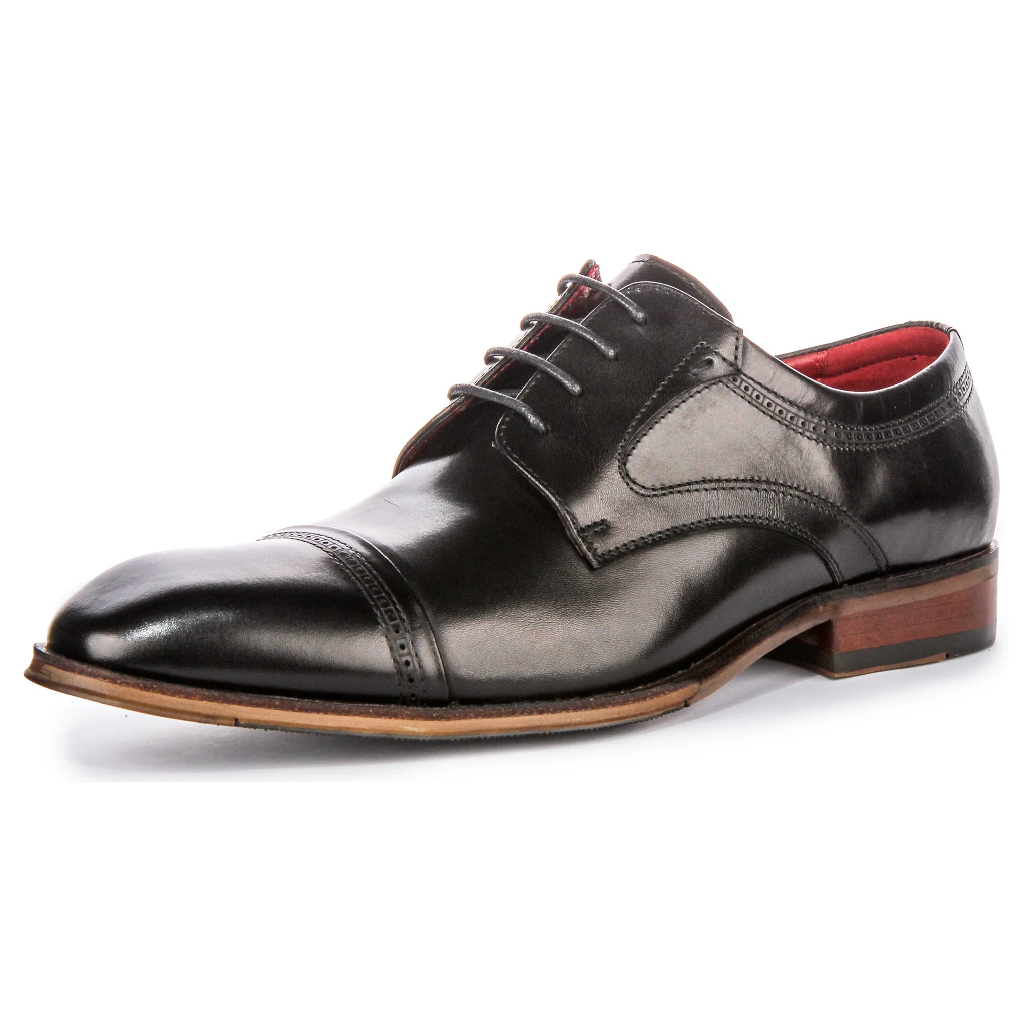 Everett Lace Up Black Derby