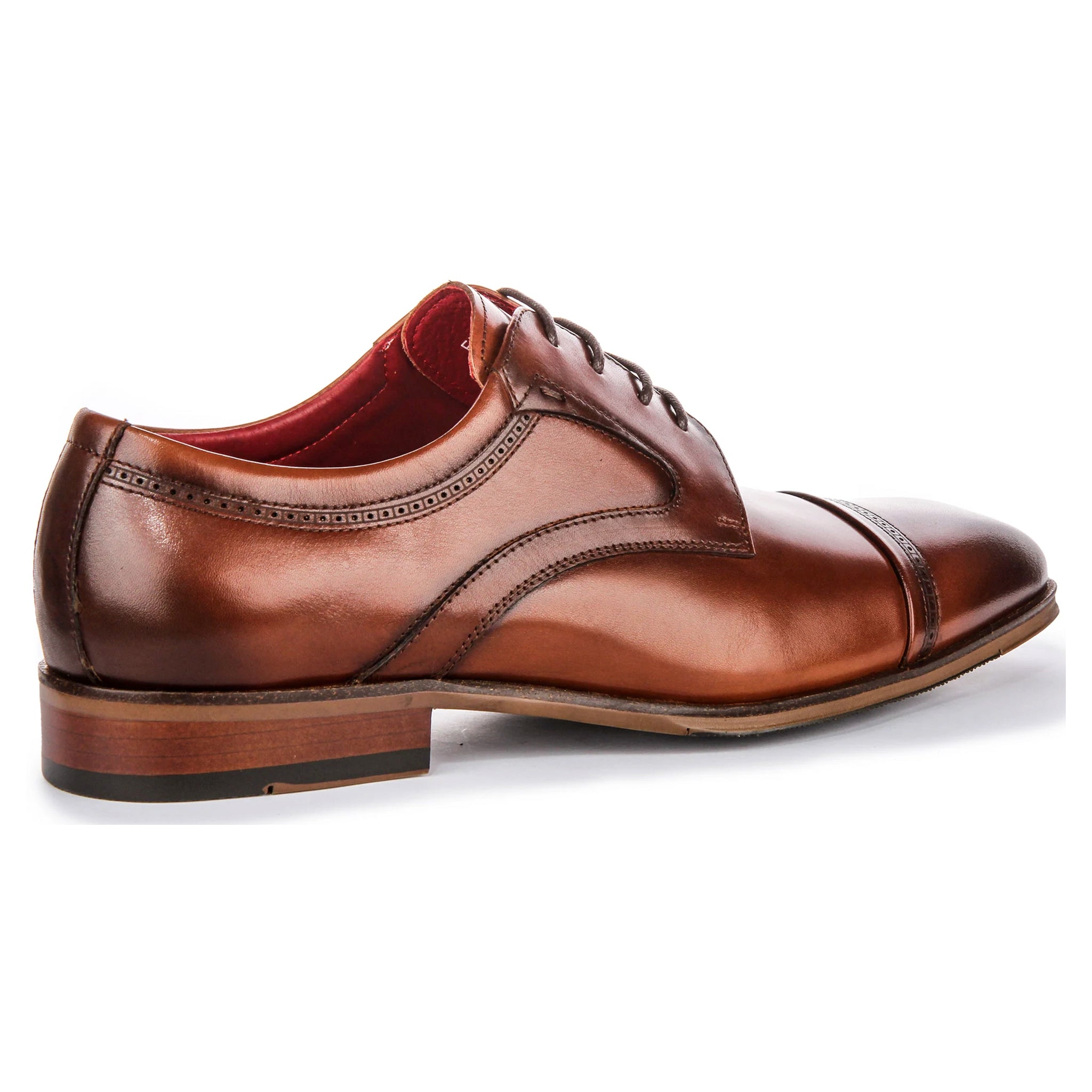 Everett Lace Up Tan Derby