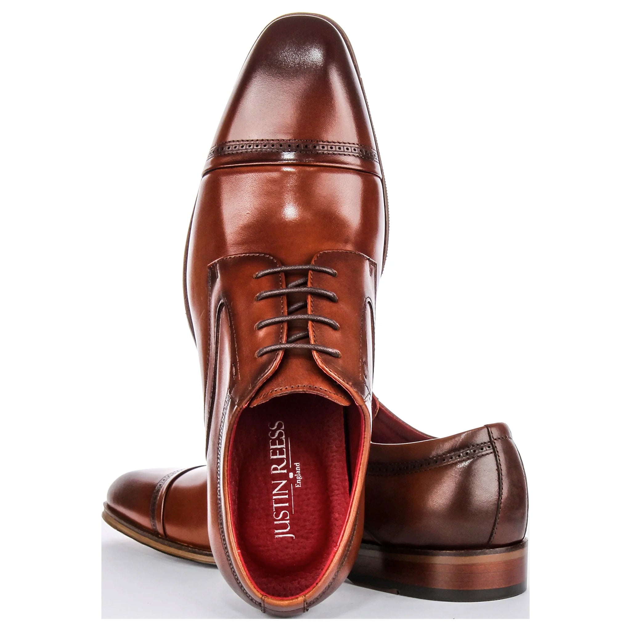 Everett Lace Up Tan Derby