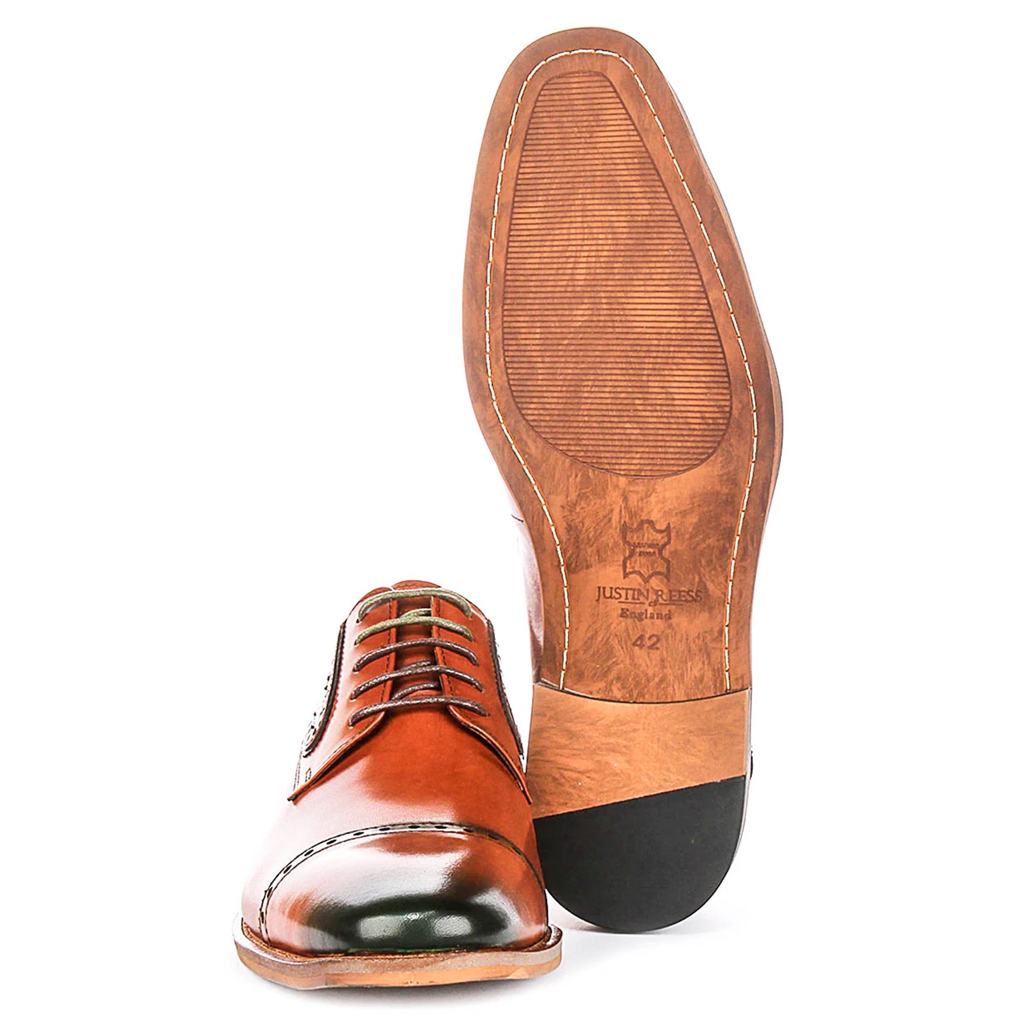 Jenson Brown and Green Shoes