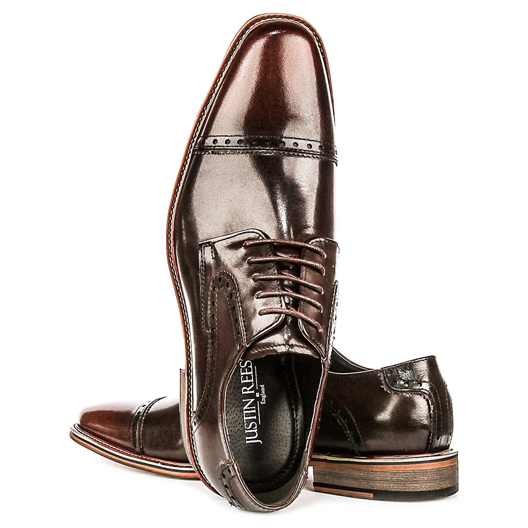 Jenson Dark Brown Shoes