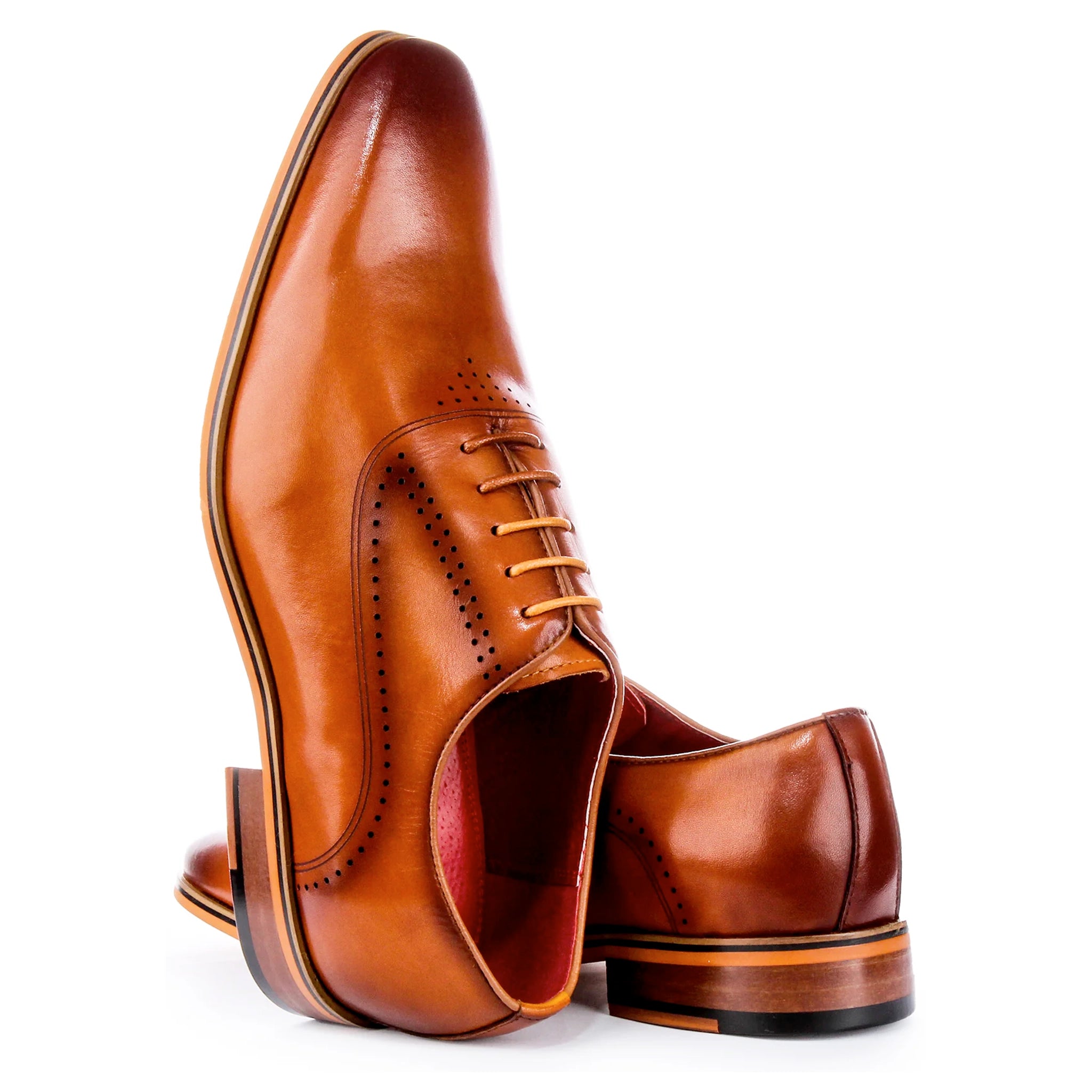 Jonah Oxfords in Tan