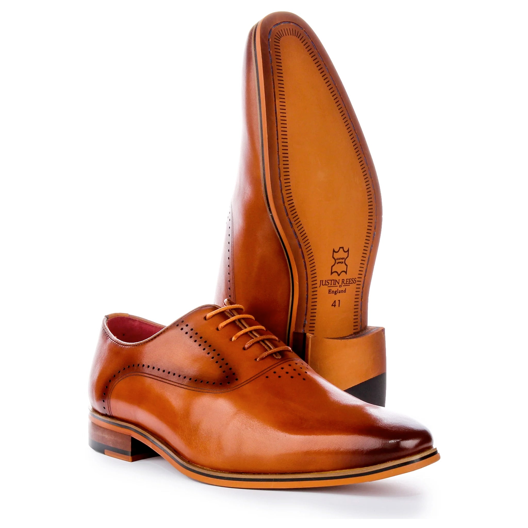 Jonah Oxfords in Tan