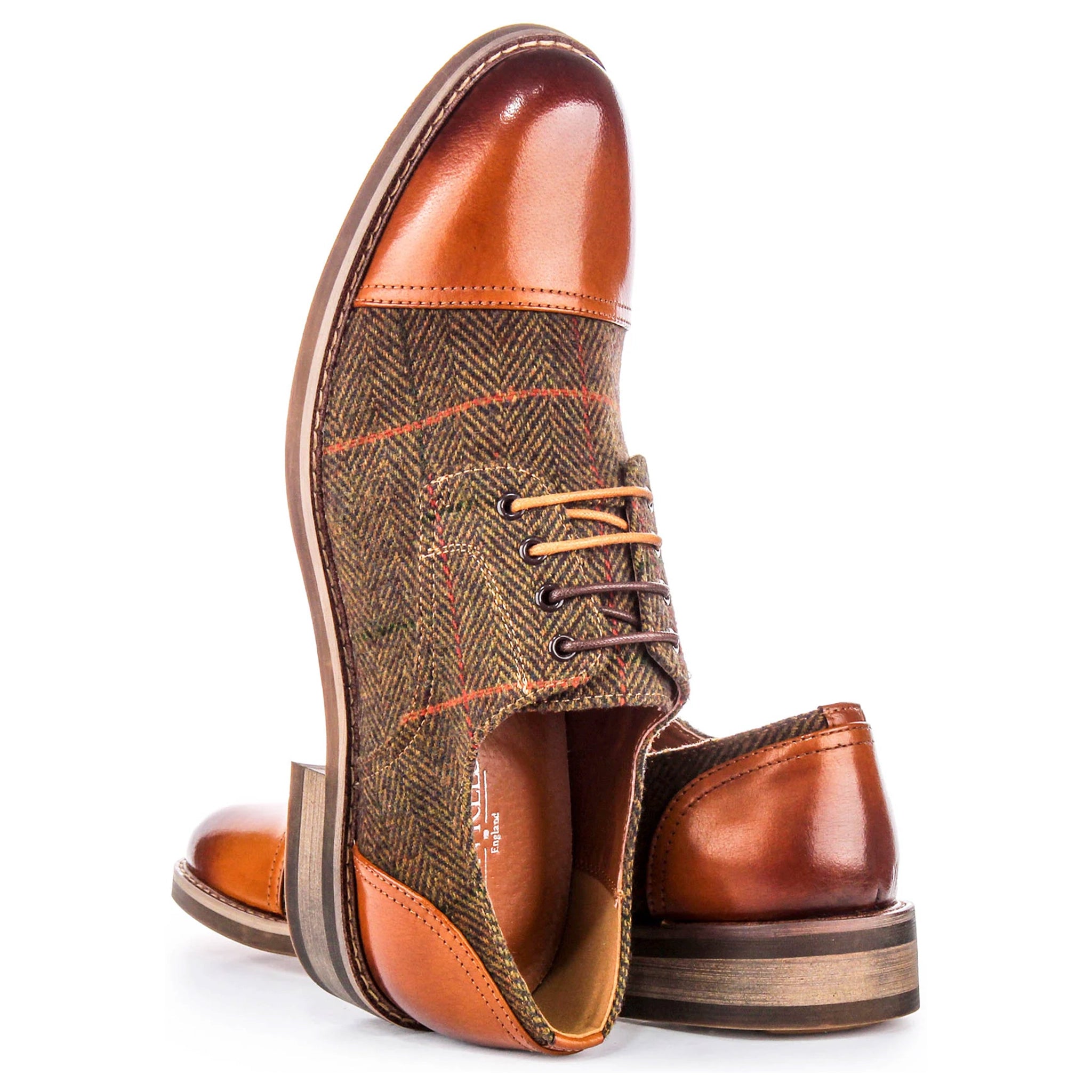 Theon Sage Tweed Shoes